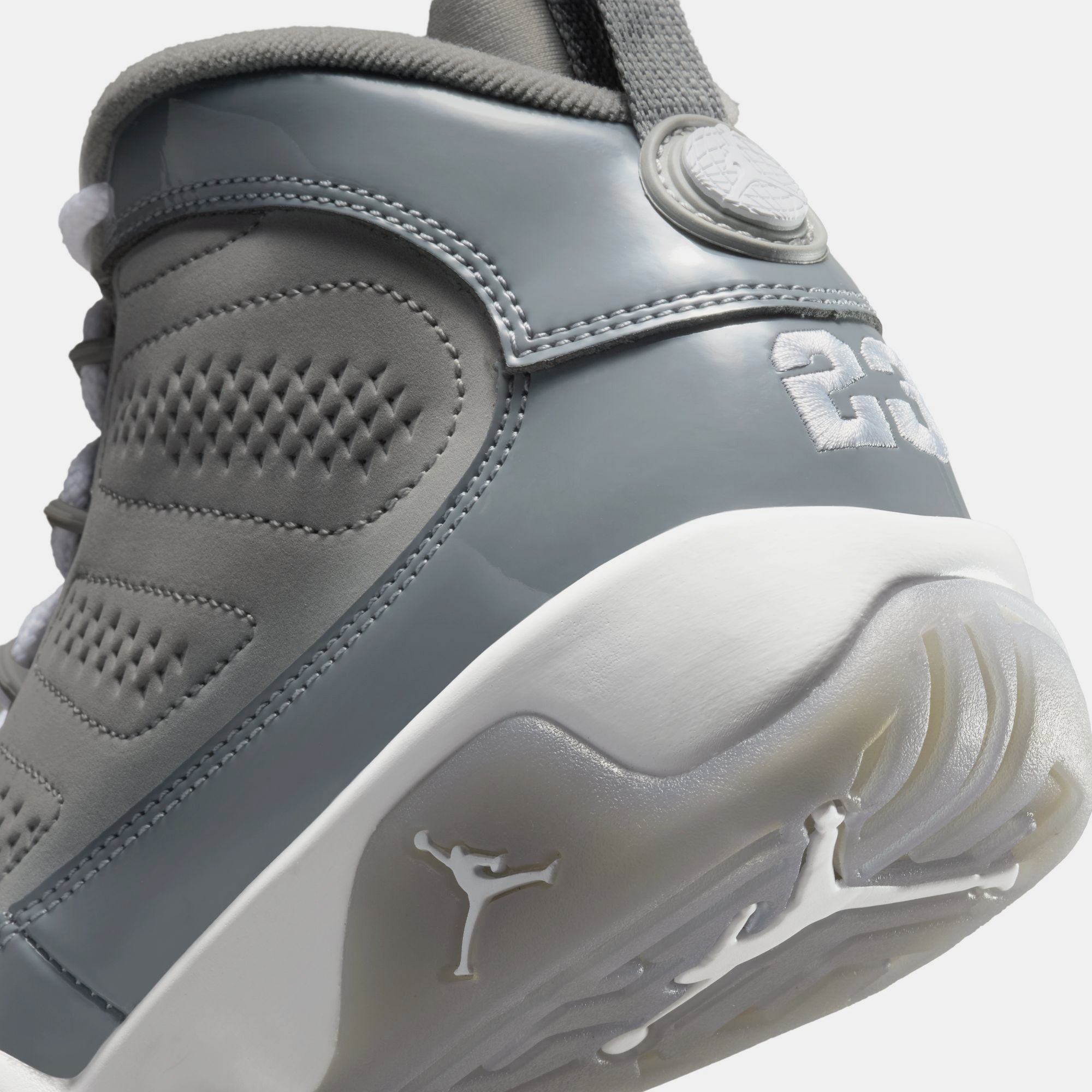 Air Jordan 9 Retro 'Cool Grey' GS Sneakers - Medium Grey/Cool Grey Basketball Shoes for Kids - Perfect for School, Sports & Casual Wear