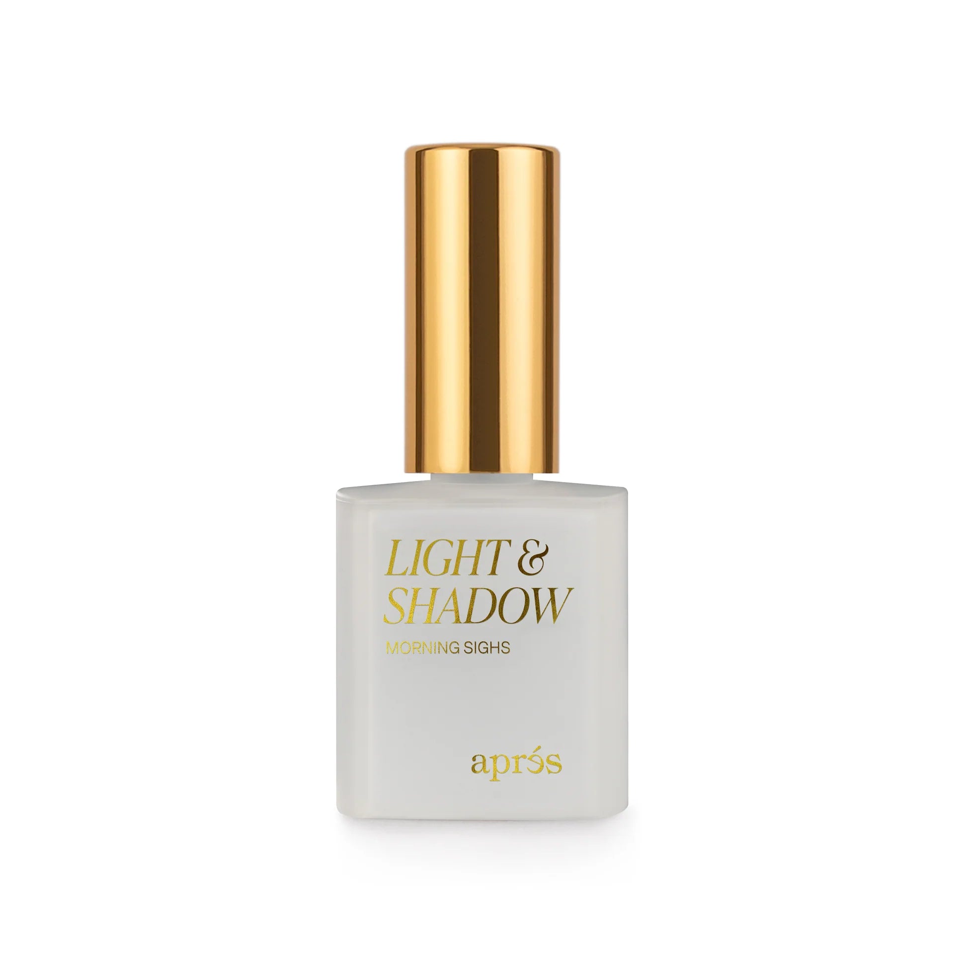 Apres Light & Shadow Sheer Gel Couleur 501 Morning Sighs - Natural Nude Gel Polish for French Manicure & Nail Art - Perfect for Bridal, Everyday Wear & Special Occasions