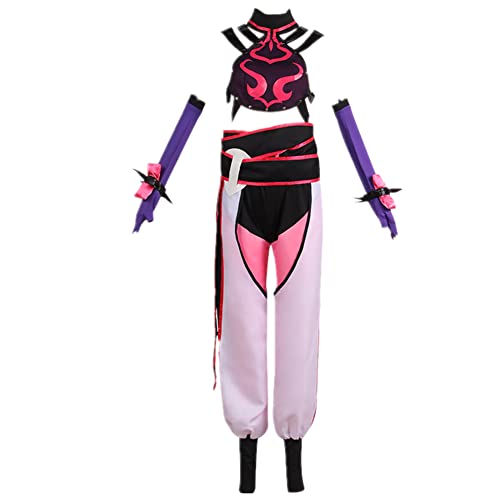 Han Juri Cosplay Costume - Anime Uniform Outfit for Women & Girls | Halloween Party, Carnival, Comic Con & Cosplay Events