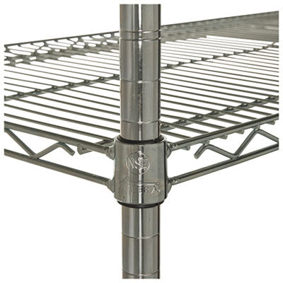 Alera NSF Certified 4-Tier Wire Shelving Unit - 36
