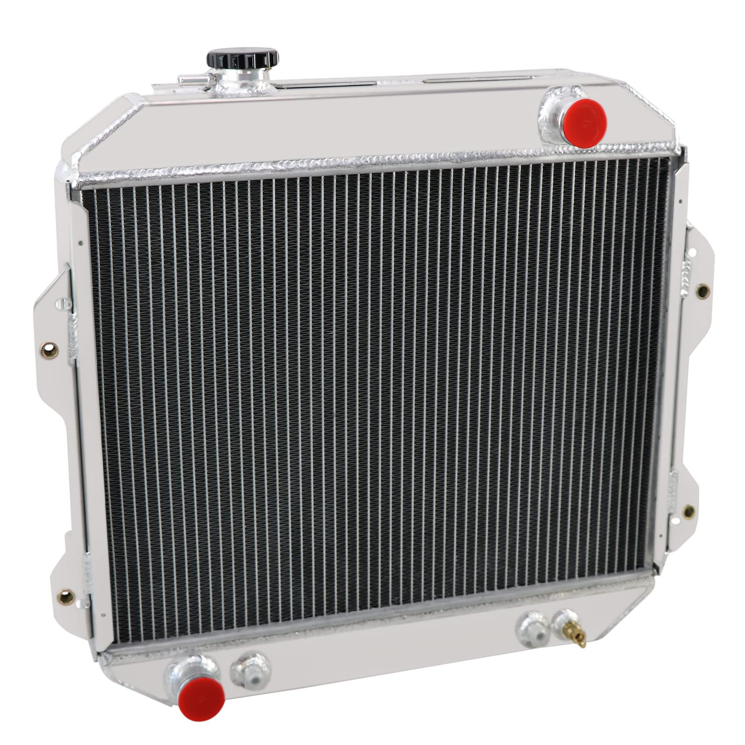 Nissan Forklift 3 Row Core Aluminum Radiator 214606G000 214606G102 APJ01A15V - Compatible with Various Models - Durable Cooling Solution for Heavy-Duty Forklifts in Warehouses & Construction Sites