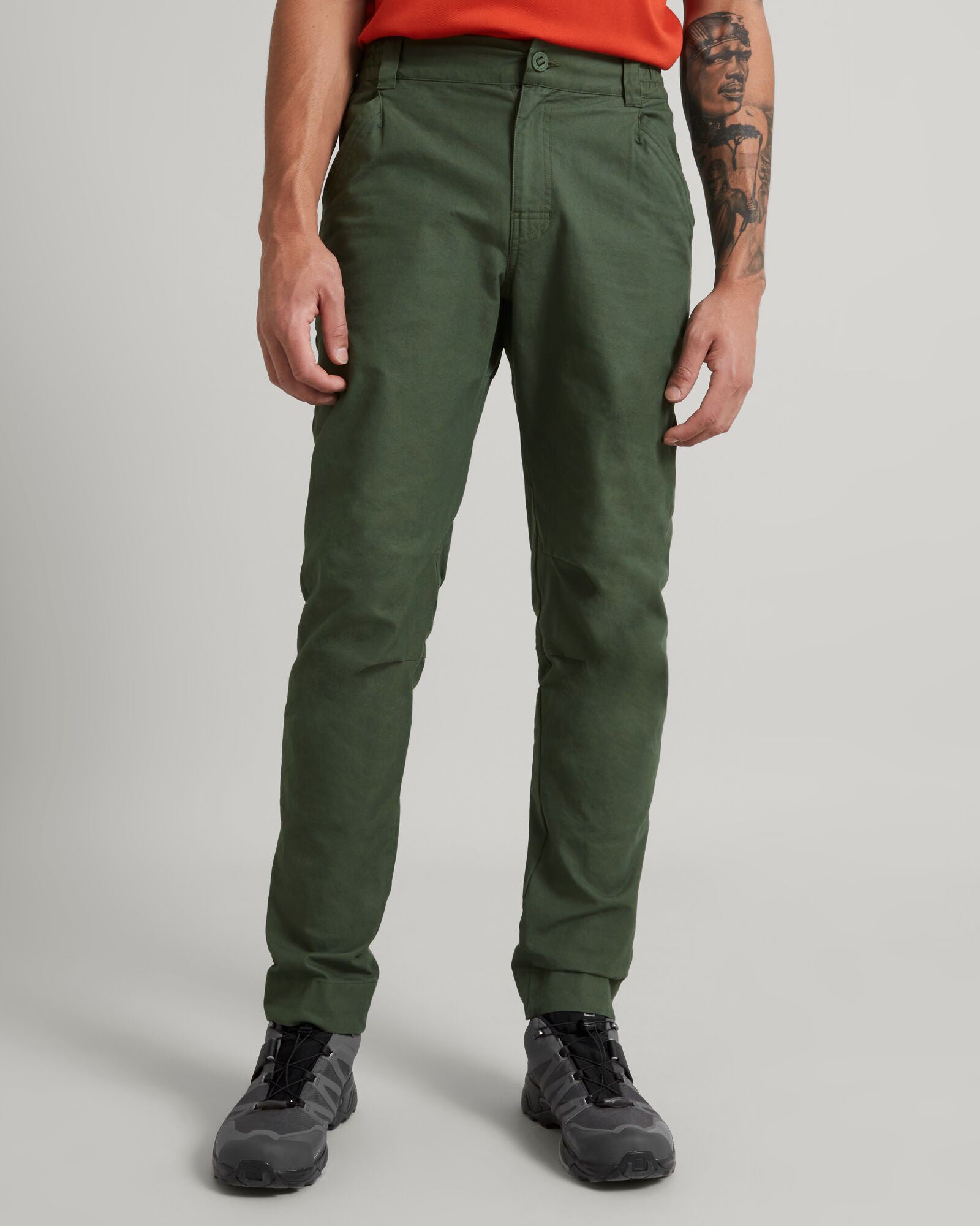 Vander Men's Casual Pants in Thyme Green - Comfortable & Stylish for Everyday Wear, Outdoor Activities & Travel