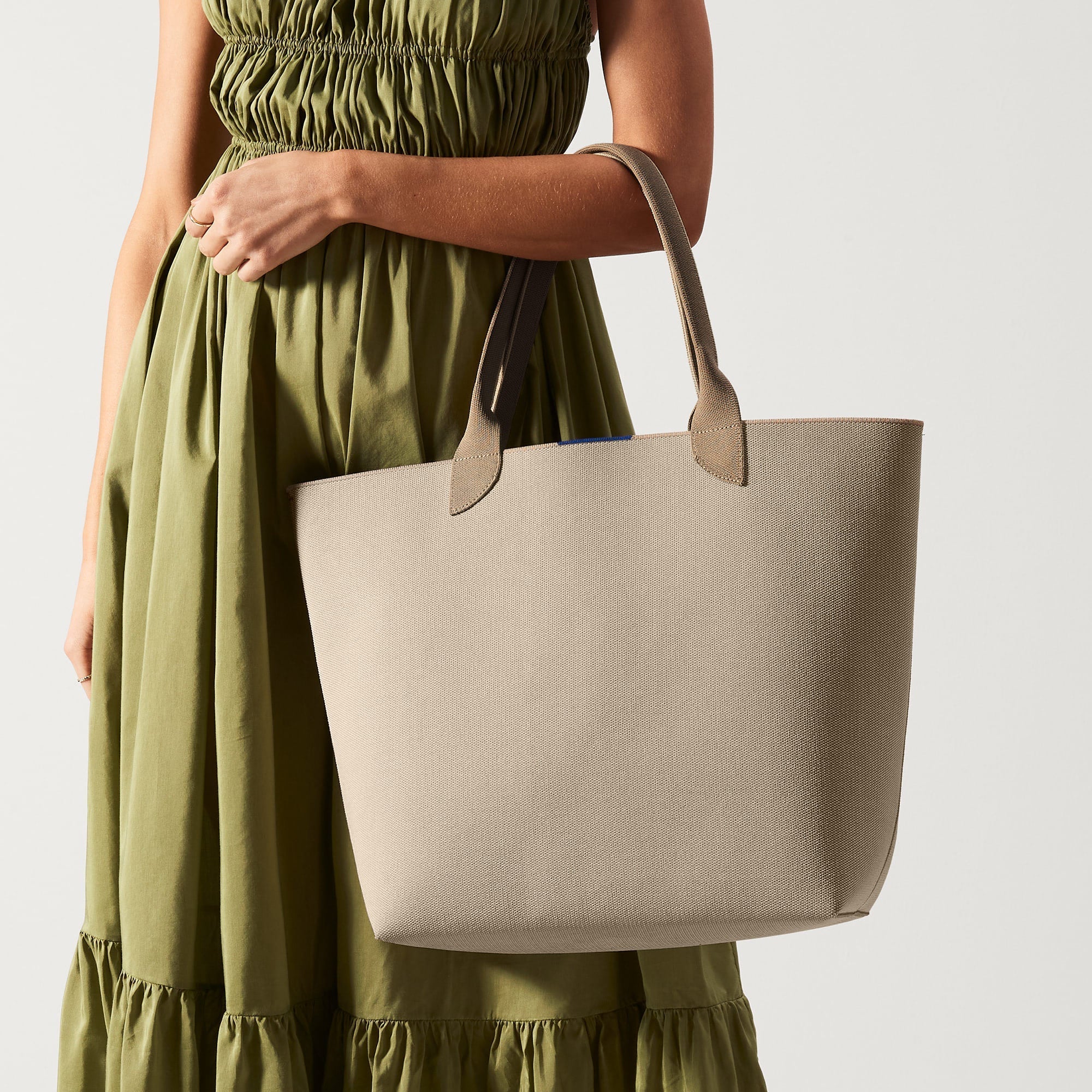 Lightweight Soft Sesame Tote Bag - Stylish & Durable for Work, Travel, and Everyday Use