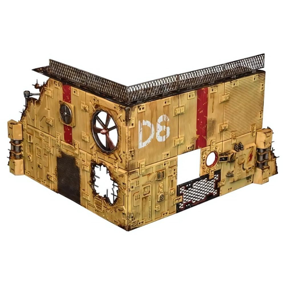 Mantic Games Terrain Crate: Industrial Zone - Scenery Set for Tabletop Wargaming & Miniature Battles - Perfect for Warhammer 40K, D&D and Sci-Fi RPG Game Scenes