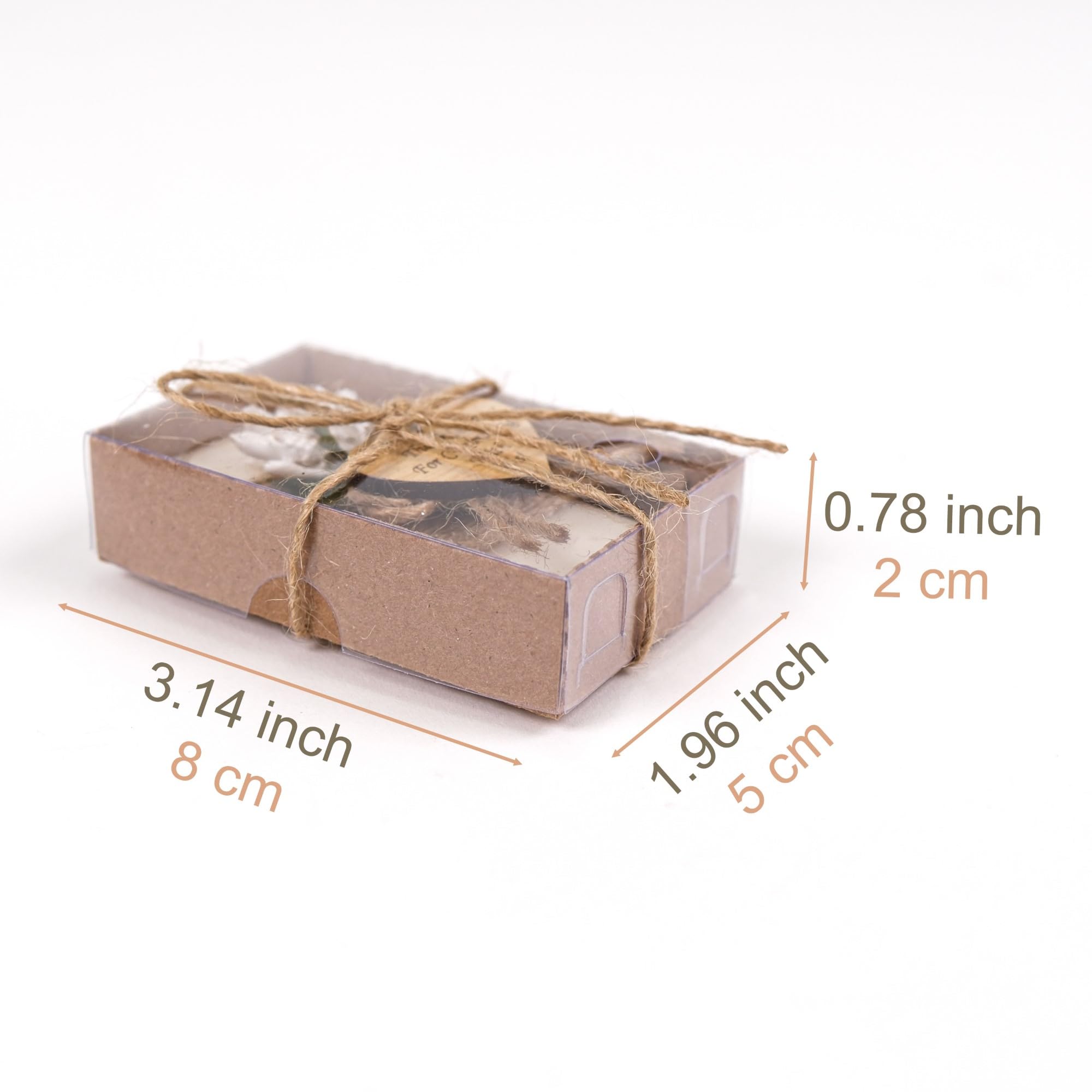 Handmade Jasmine Scented Mini Soap - Pack of 10 | Elegant Wedding Favors, Bridesmaid Gifts & Bridal Shower Favors | Perfect for Wedding Decorations, Guest Gifts & Engagement Parties | Aromatic Soap Set for Special Occasions & Romantic Celebrations