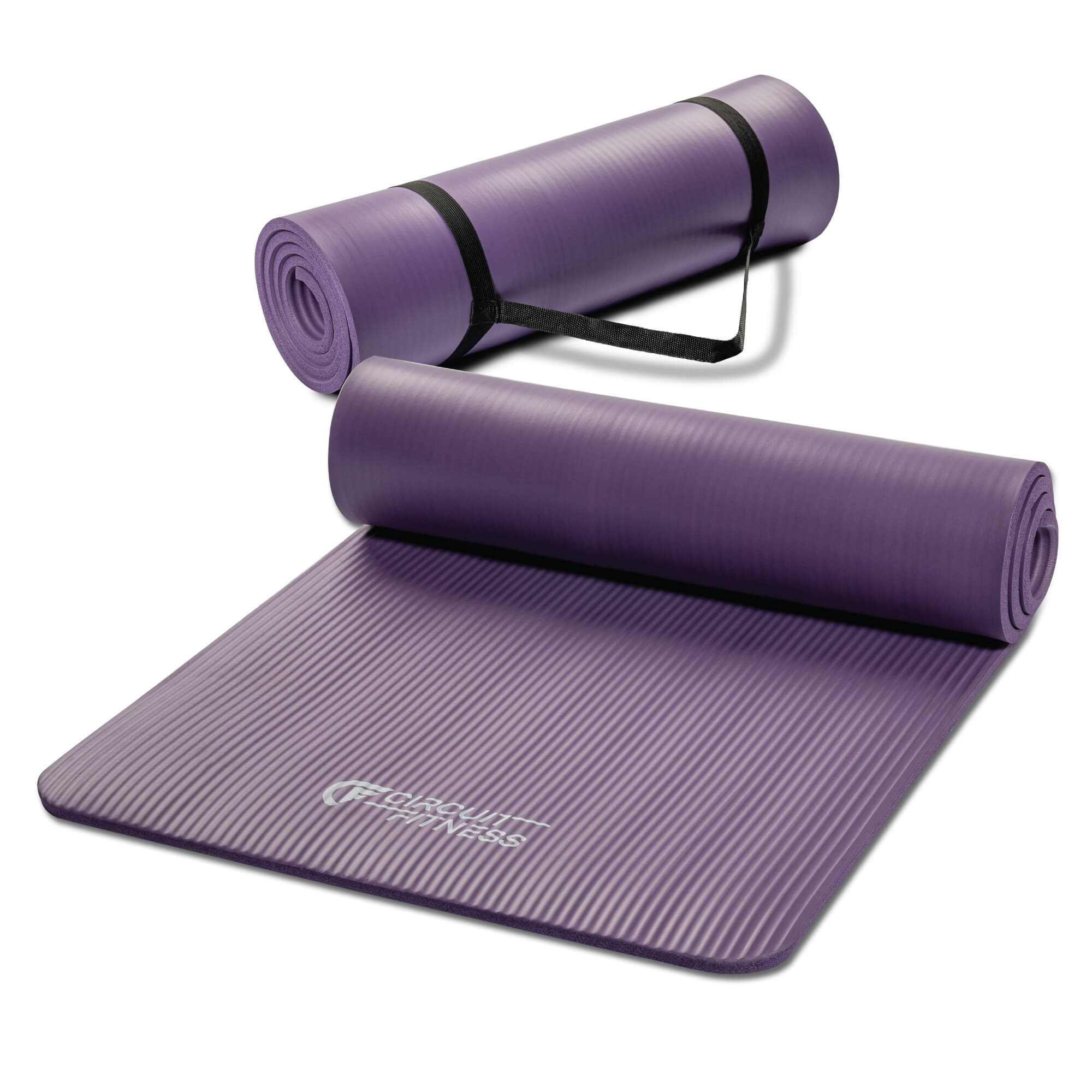 Premium 12mm Thick Exercise Mat for Yoga, Pilates & Home Workouts - Non-Slip Fitness Mat in Multiple Colors | Ideal for Gym, Studio & Home Use
