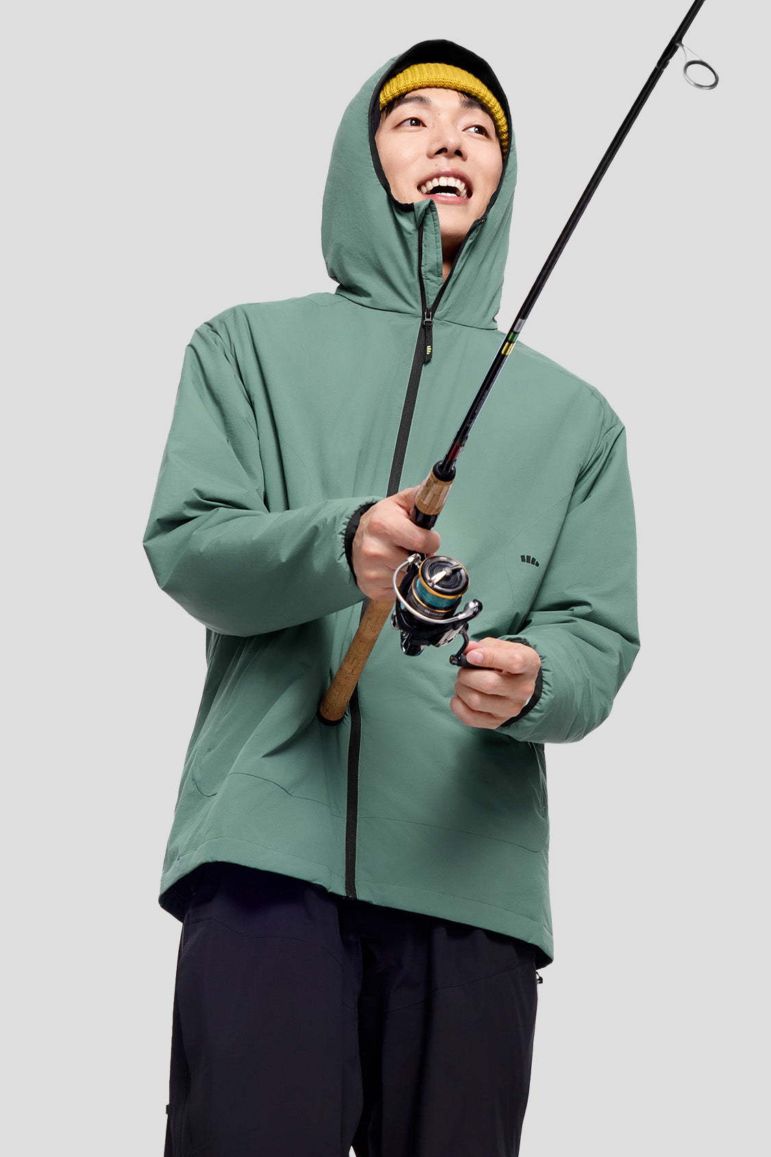 SwiftAdapt Men's Convertible Lightweight Jacket - Waterproof Windbreaker for Hiking, Travel & Outdoor Adventures