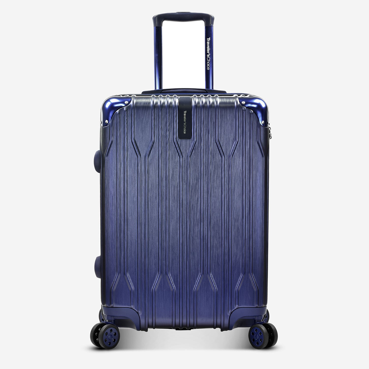Bell Weather Medium Checked Luggage - Lightweight Durable Suitcase for Travel, Business Trips & Weekend Getaways | Carry-On & Checked Bag Option