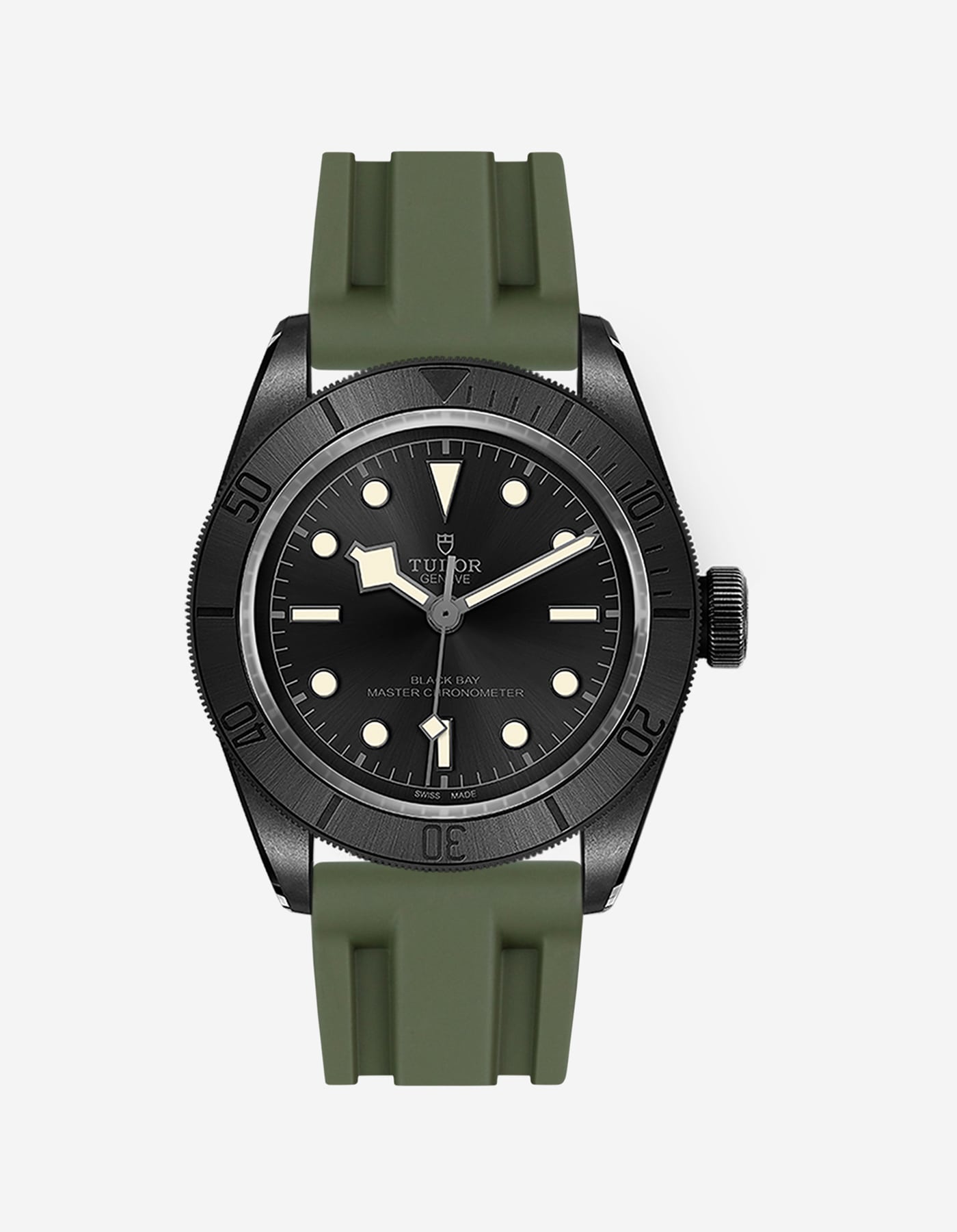 Premium Rubber Watch Strap for Tudor Black Bay Ceramic - Durable, Comfortable Replacement Band - Perfect for Diving, Swimming & Outdoor Activities