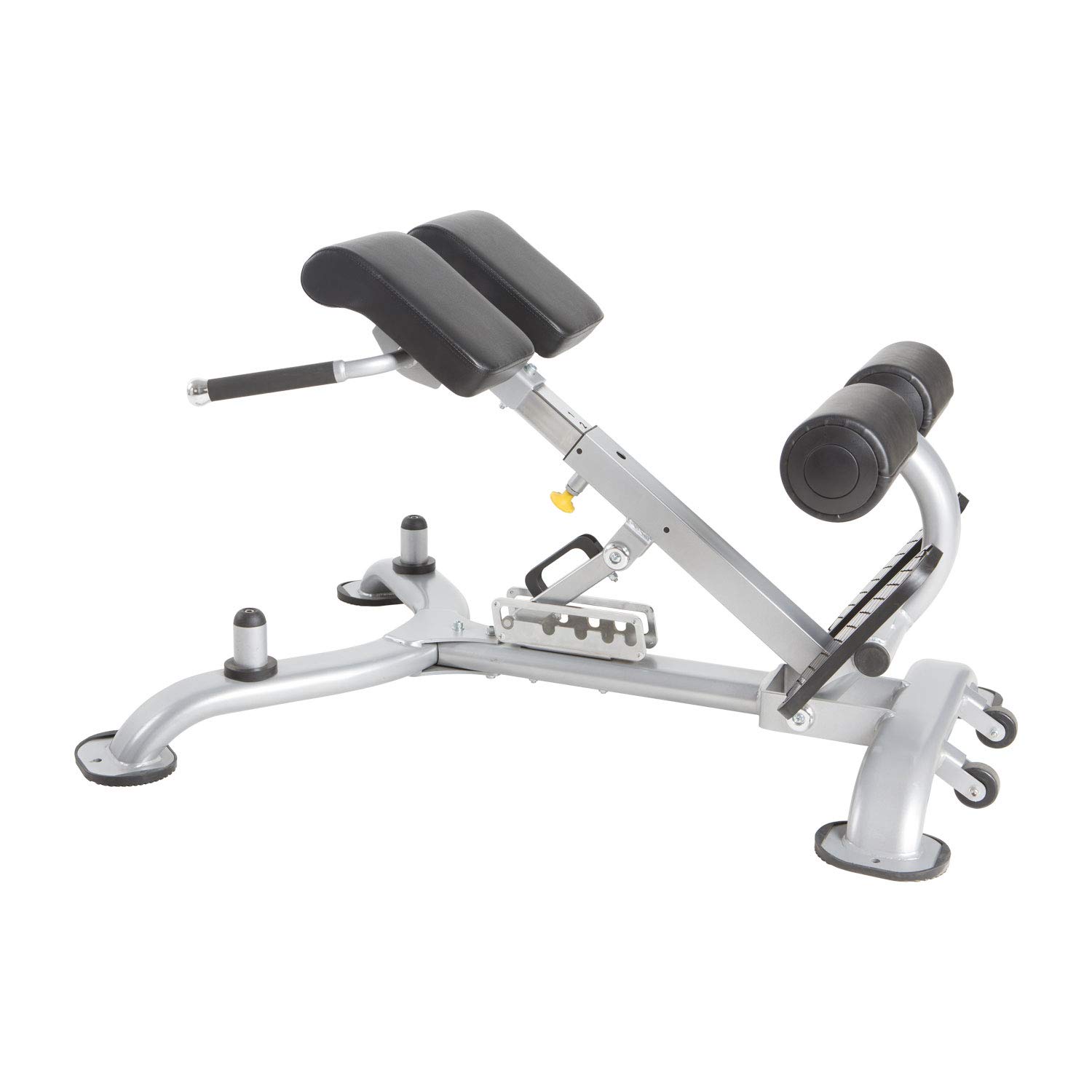 Fitness First 45 Hyper Extension Adjustable Bench for Home Gym - Perfect for Core Workouts, Back Exercises & Strength Training