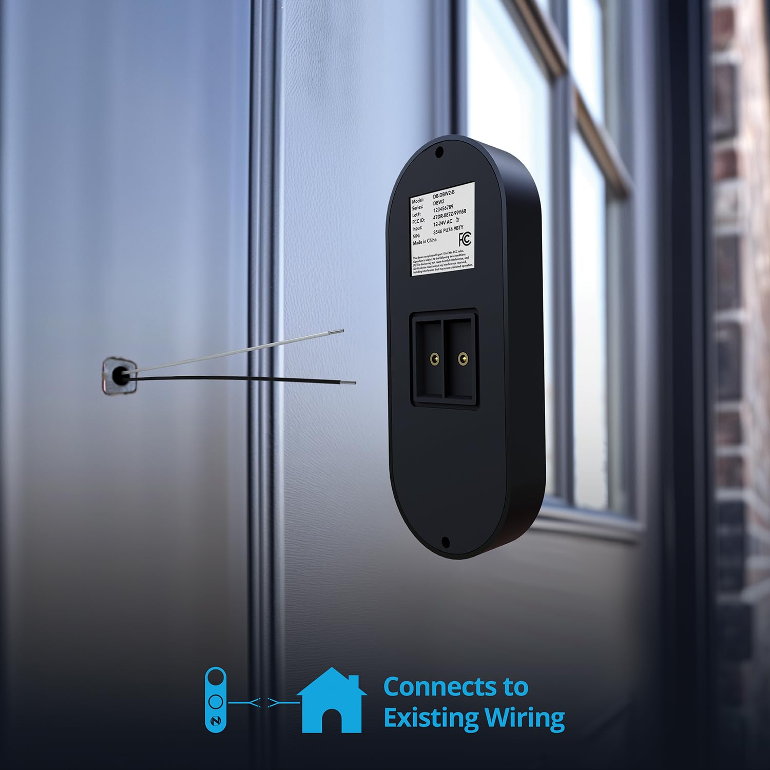 Night Owl 1080p HD Smart Video Doorbell with Motion Detection - Wireless Chime & Easy Installation - Perfect for Home Security & Package Delivery Monitoring