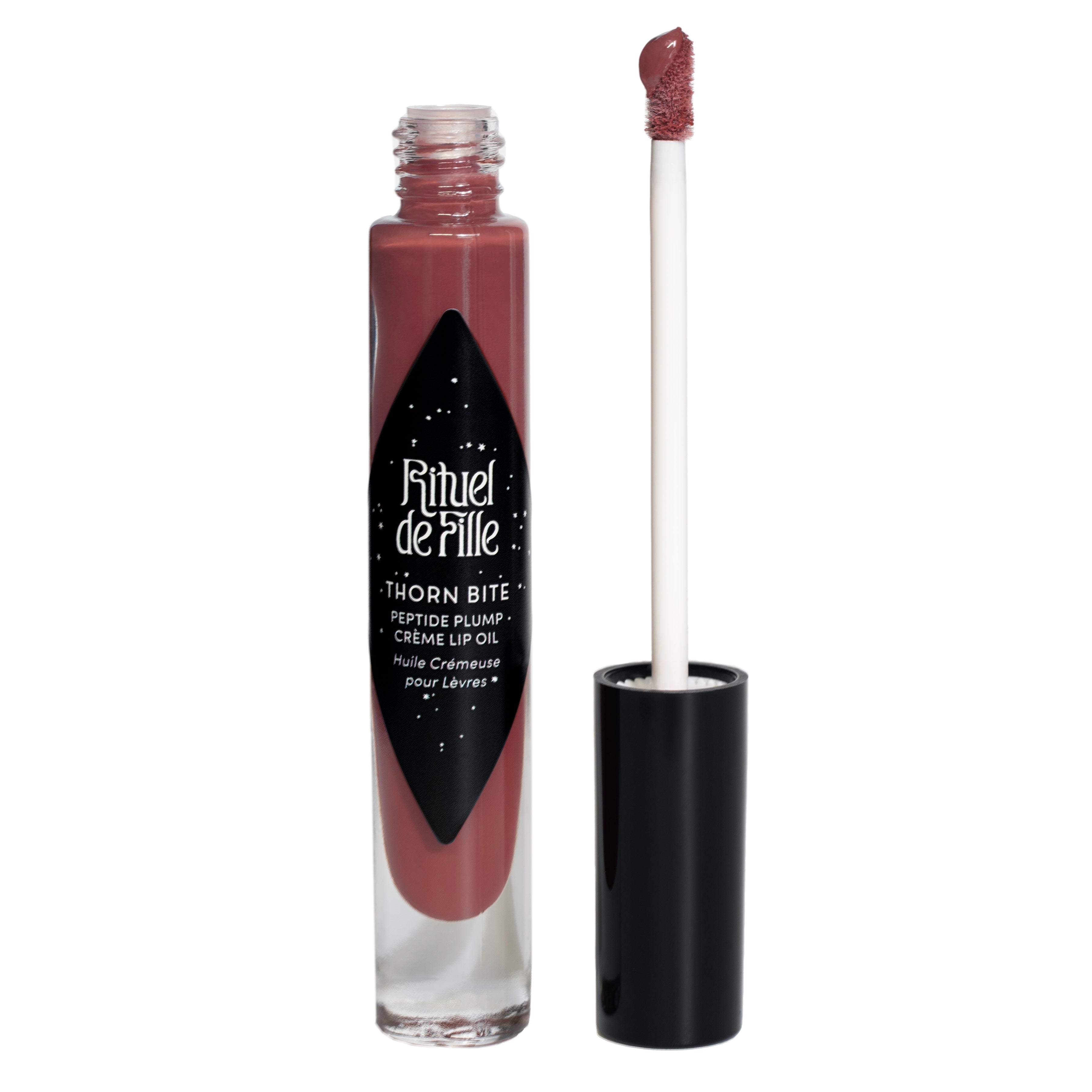 Thorn Bite Peptide Plumping Lip Oil - Hydrating & Volumizing Lip Treatment for Dry Lips | Perfect for Daily Moisture & Nighttime Lip Care