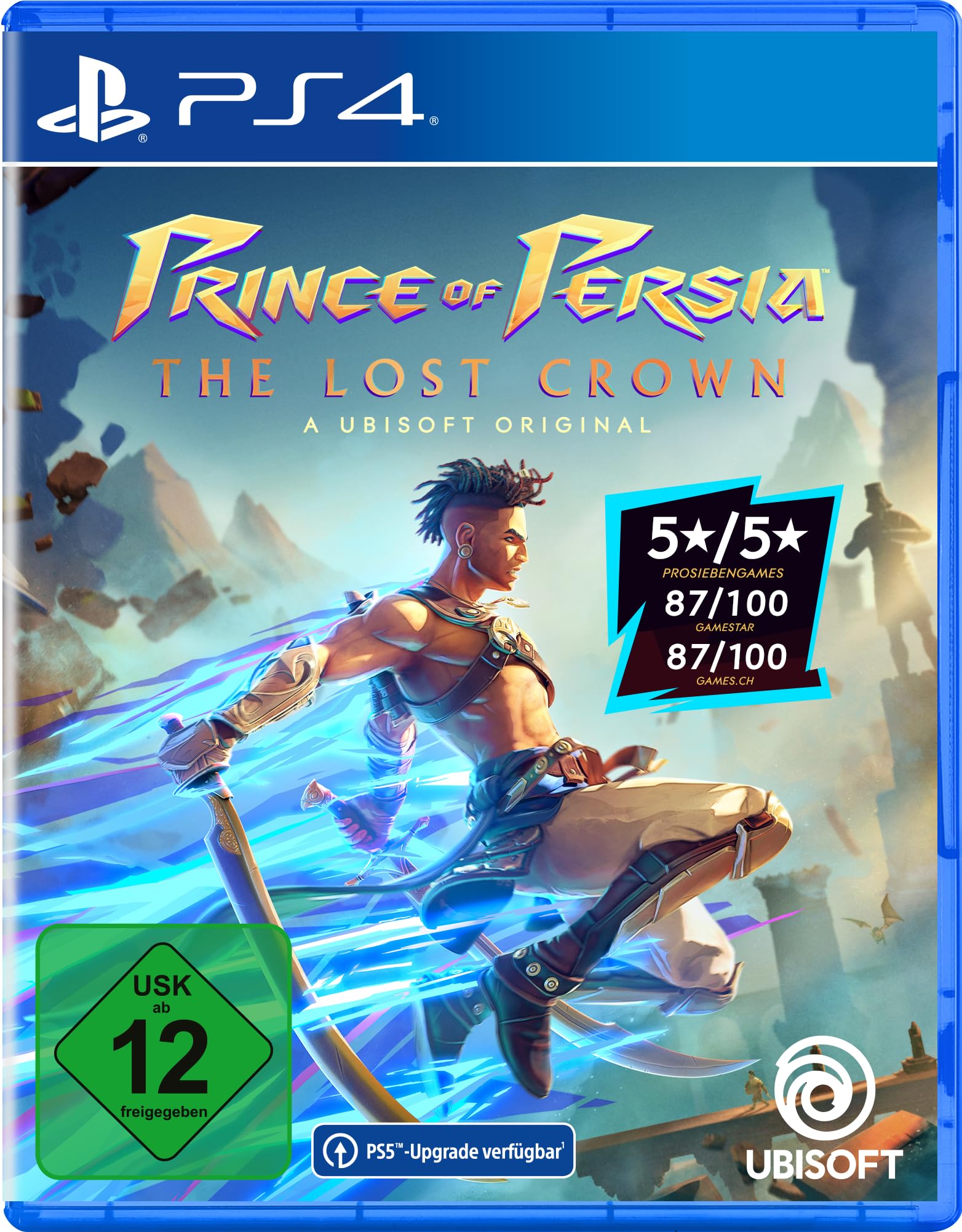 Prince of Persia: The Lost Crown - Action-Adventure Game for PlayStation 4 | Epic Time-Bending Combat & Puzzle Solving | Perfect for Fans of Classic Platformers and Story-Driven Games