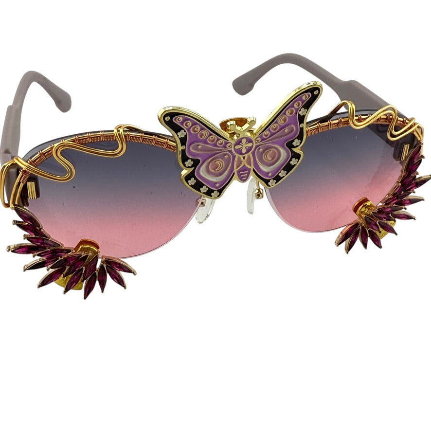 CRYSTAL WINGS Spunclips™ Hair Clips for Women - Fashion Hair Accessories for Everyday Use, Parties & Special Occasions