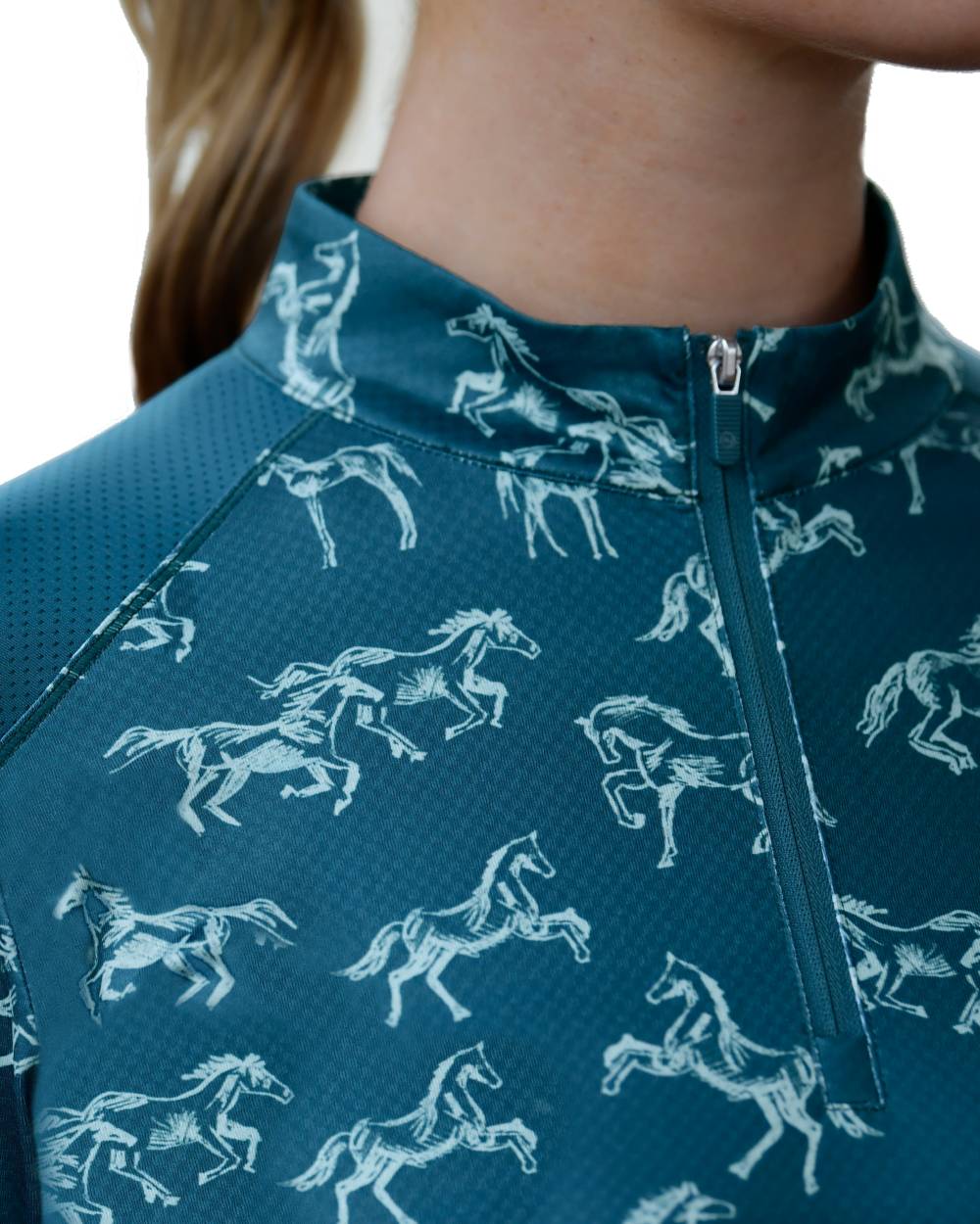 Dublin Women's Autumn Sally Long Sleeve Riding Shirt - Equestrian & Casual Wear for Horseback Riding & Outdoor Activities