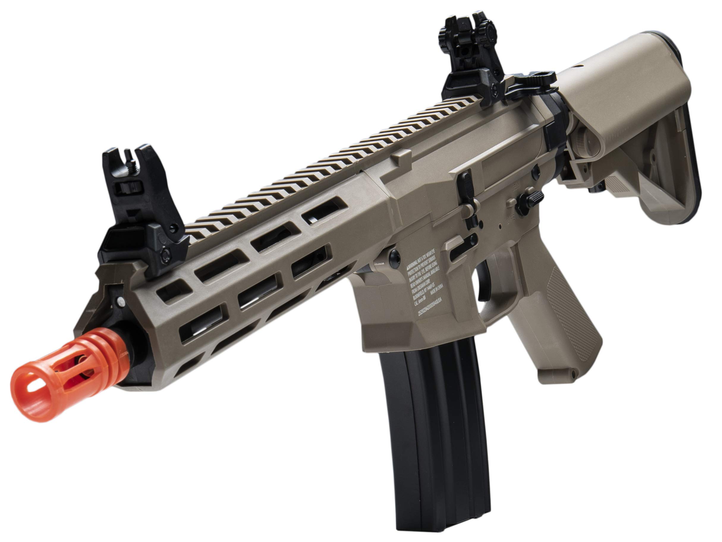 Game Face GFM4NFB Ripcord M4 Electric Full/Semi-Auto Airsoft Rifle - High Performance Airsoft Gun for Tactical Training & Outdoor Shooting Games