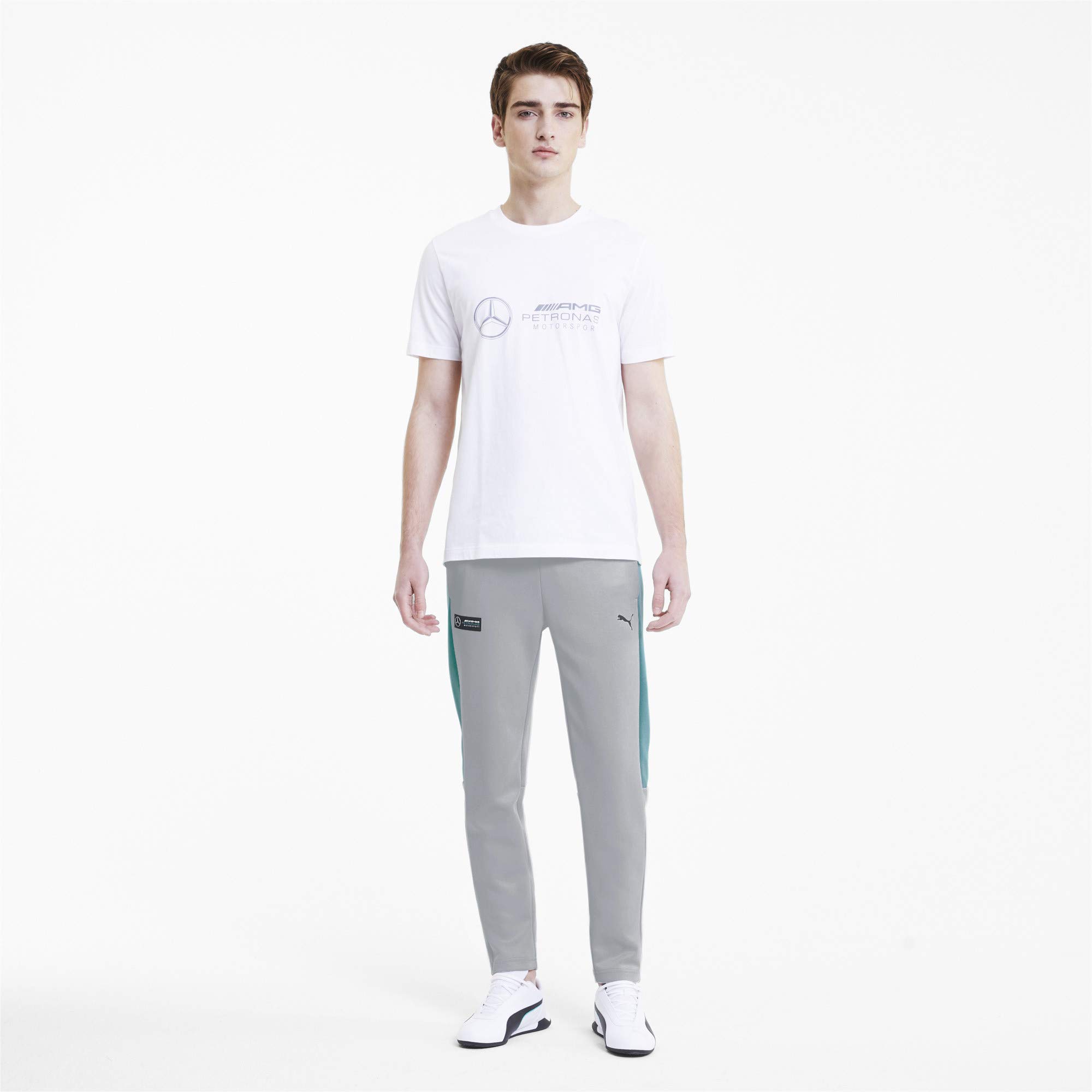 PUMA Men's Mercedes AMG Petronas T7 Track Pants - Lightweight Running Joggers for Gym, Workout & Casual Wear