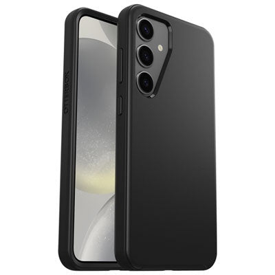 OtterBox Symmetry Series Fitted Hard Shell Protective Case for Samsung Galaxy S24+ - Slim & Durable Black Phone Cover | Perfect for Everyday Use, Work & Outdoor Activities