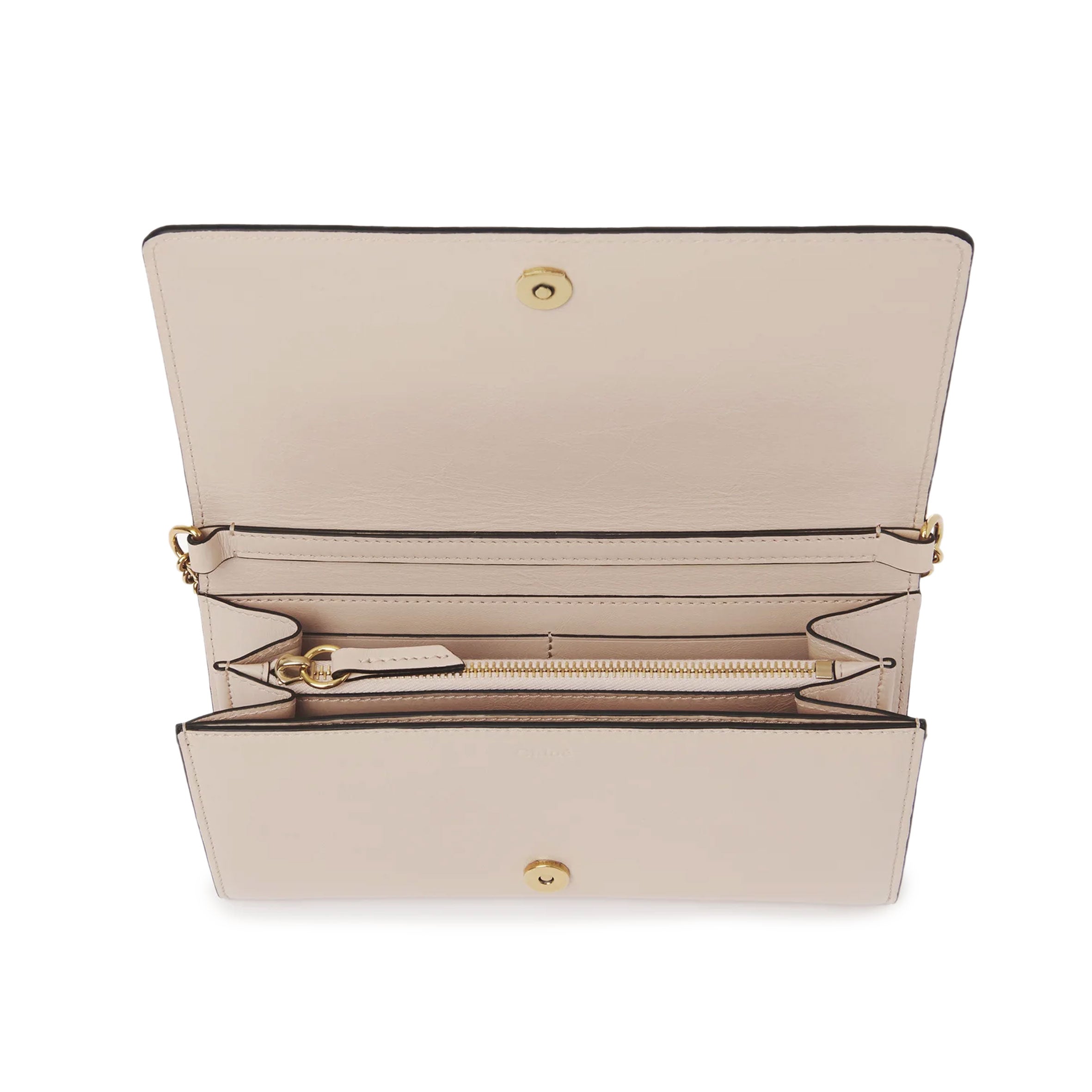 Chanel Classic Flap Wallet on Chain WOC in Cement Pink - Elegant Crossbody Bag for Women, Perfect for Evening Out & Daily Use