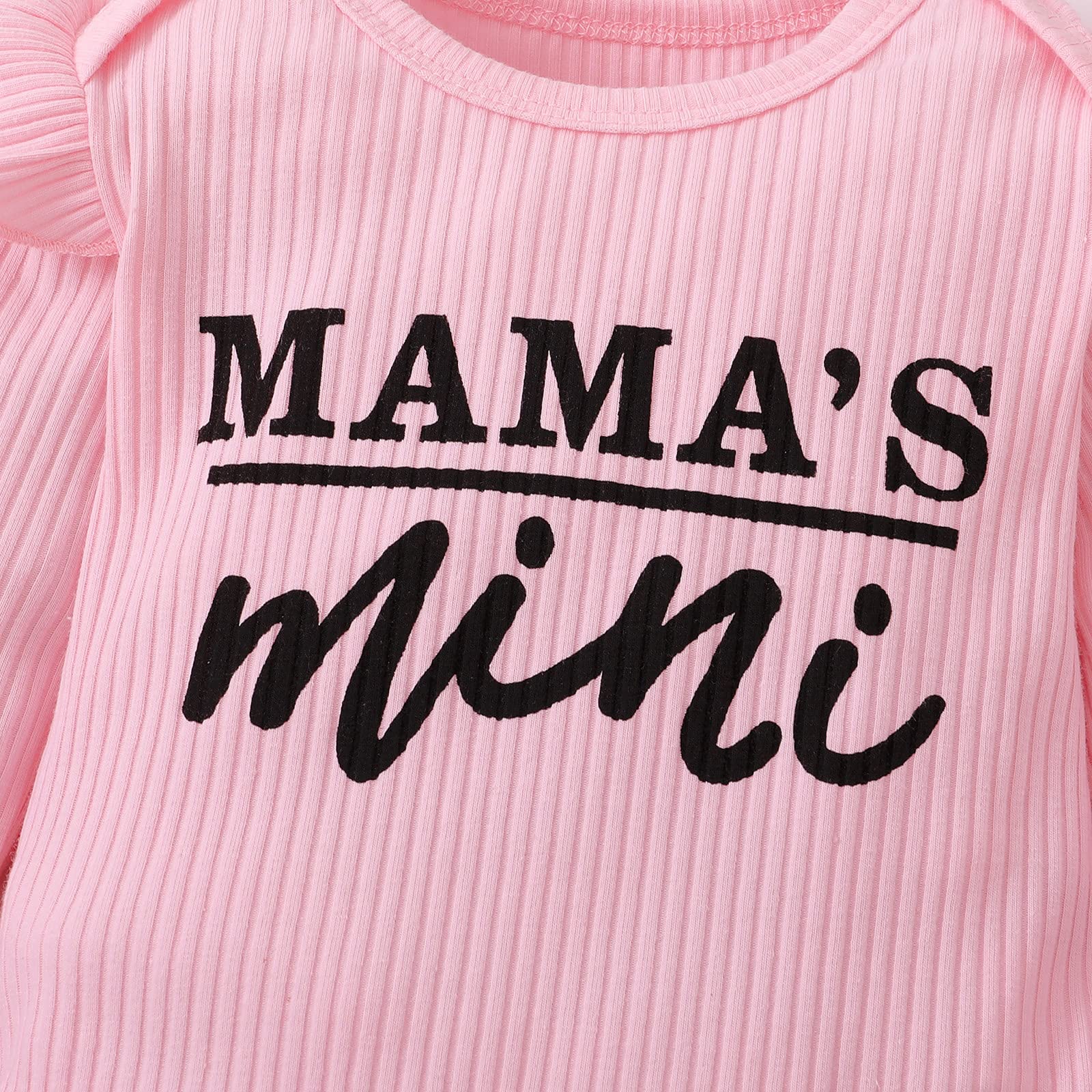 **Adorable Newborn Baby Girl Outfits - Long Sleeve Romper & Pants Set for Fall & Winter | Soft & Cute Infant Clothes for Girls | Perfect for Holidays, Family Photos & Daily Wear**