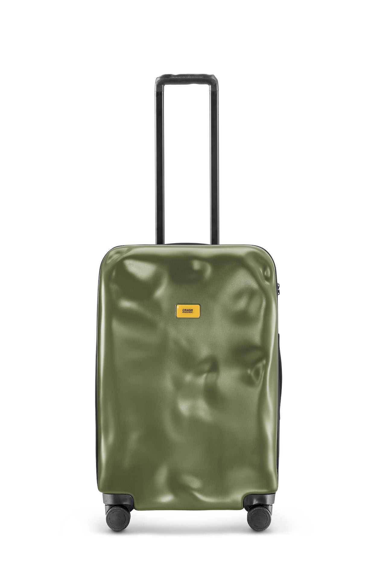 Crash Baggage ICON Hardshell Luggage Suitcase - Durable Lightweight Spinner Carry-On for Travel, Business Trips & Vacations | Perfect for Airplane, Train & Road Trips