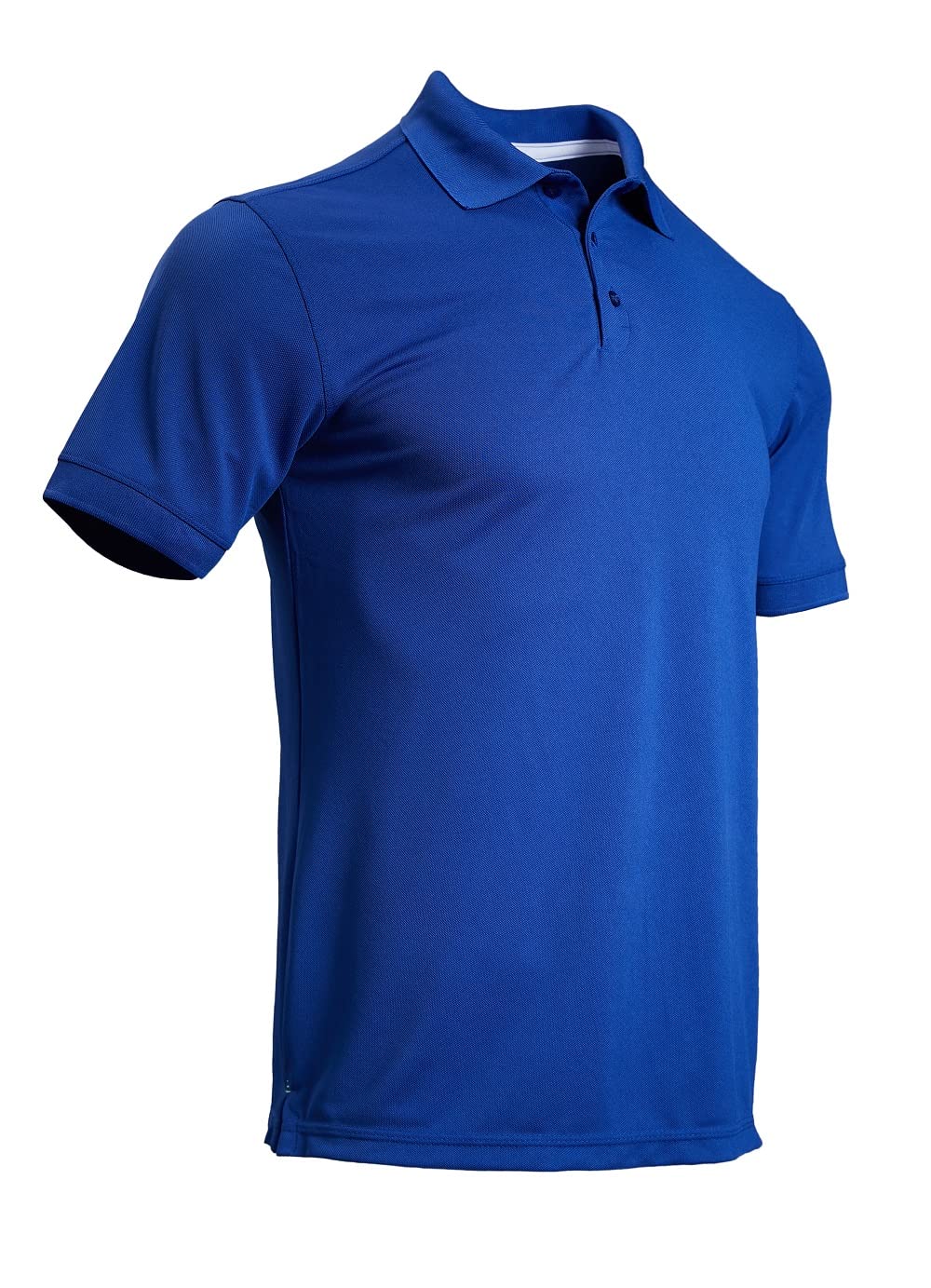 Facitisu Men's Performance Polo Shirts - Moisture-Wicking Active Short Sleeve Shirts for Workout, Golf & Casual Wear | Breathable & Comfortable for Sports & Outdoor Activities