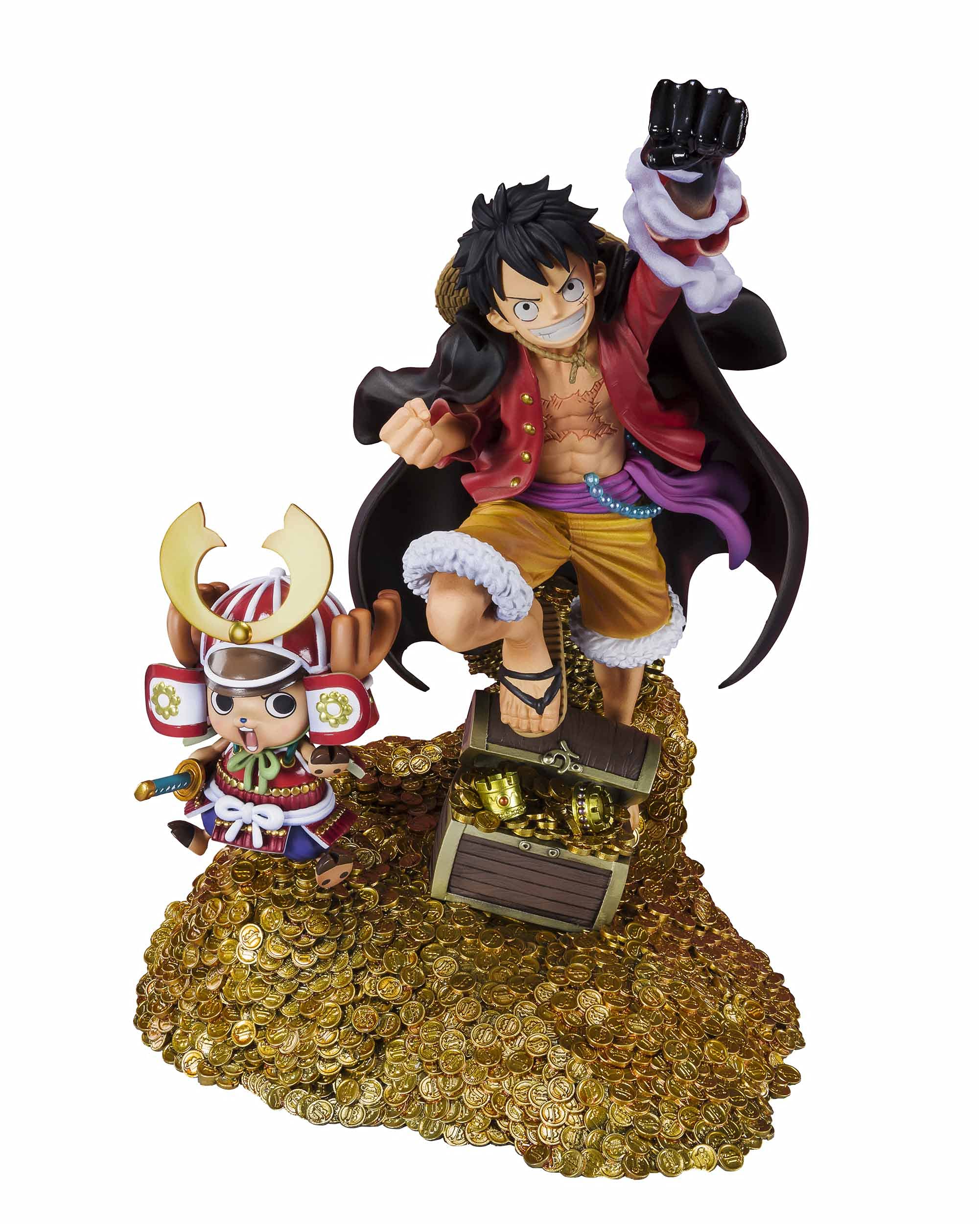 Bandai Spirits FiguartsZERO One Piece Monkey D. Luffy WT100 Commemorative Statue - Eiichiro Oda Illustration DAIKAIZOKU HYAKKEI Collectible Figure for Anime Fans & Display Collection | Perfect for Home Decor, Office Display, and Gift for One Piece Lovers