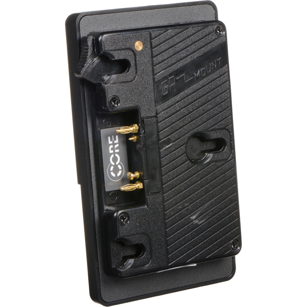 CoreSWX VoltBridge Gold Mount to V Mount Adapter - Professional Battery Plate Converter for Sony, RED, ARRI Cameras - Perfect for Film Production & On-Set Power Solutions