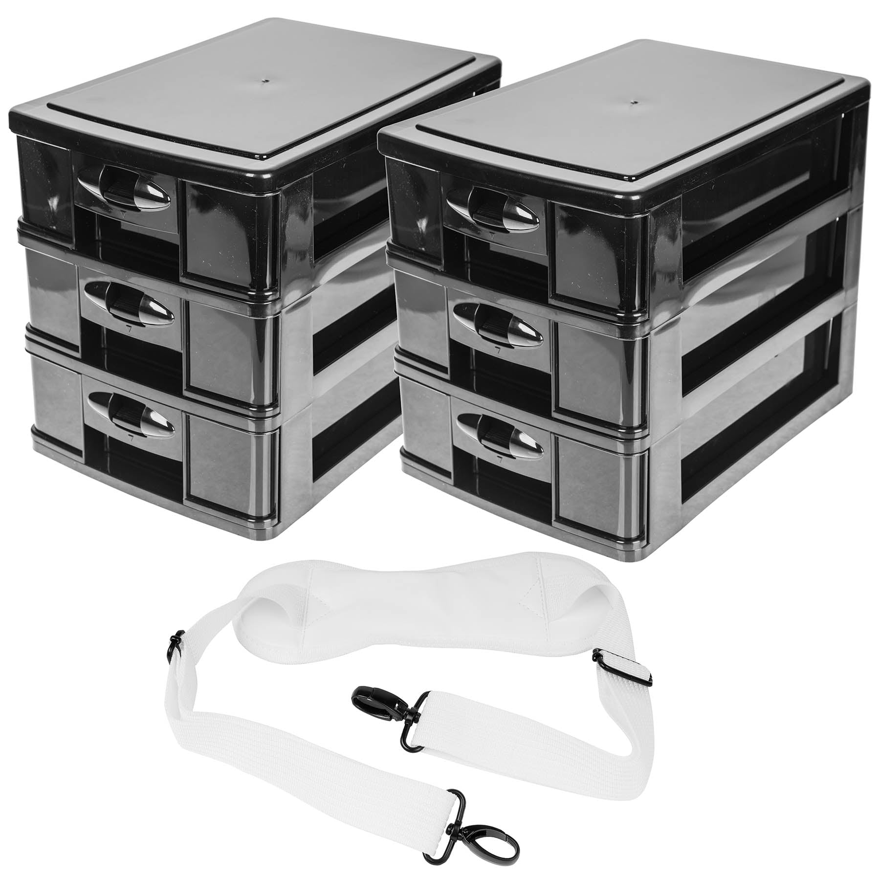 Professional Makeup Artist Rolling Trolley Case - Portable Cosmetic Organizer with Free Mesh Bags for Beauty Tools & Supplies | Perfect for Salon, Bridal, and Mobile Makeup Services