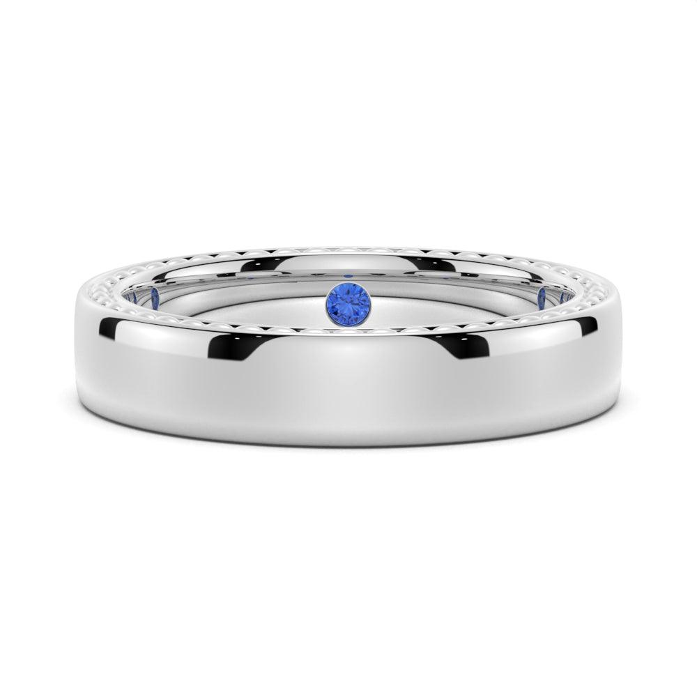 Exquisite Cinderella Staircase Princess Cut Moissanite Wedding Ring Set for Couples - Matching His & Hers Bands for Engagement, Proposal, and Anniversary Gifts