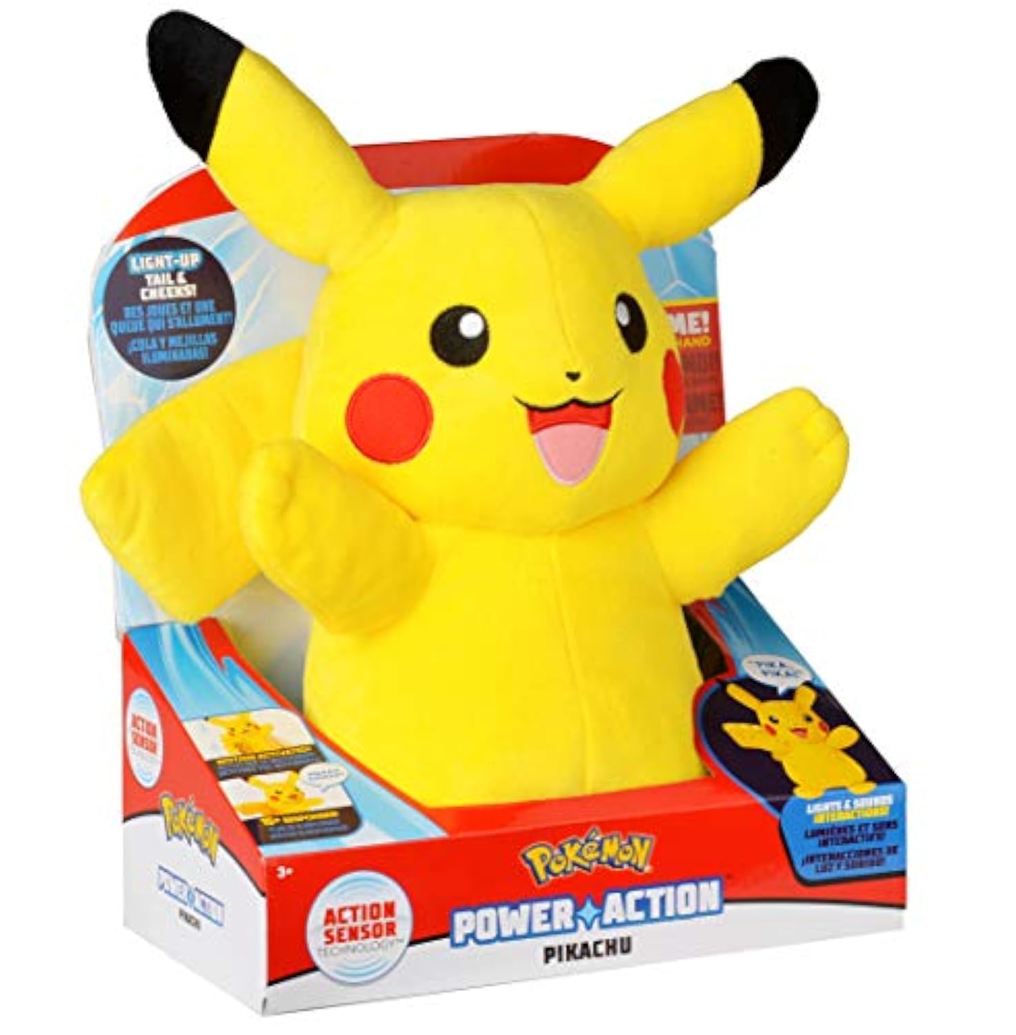 Pokémon Pikachu Plush Toy - Soft Stuffed Animal for Kids & Collectors, Perfect for Gifts, Cuddling & Home Decor