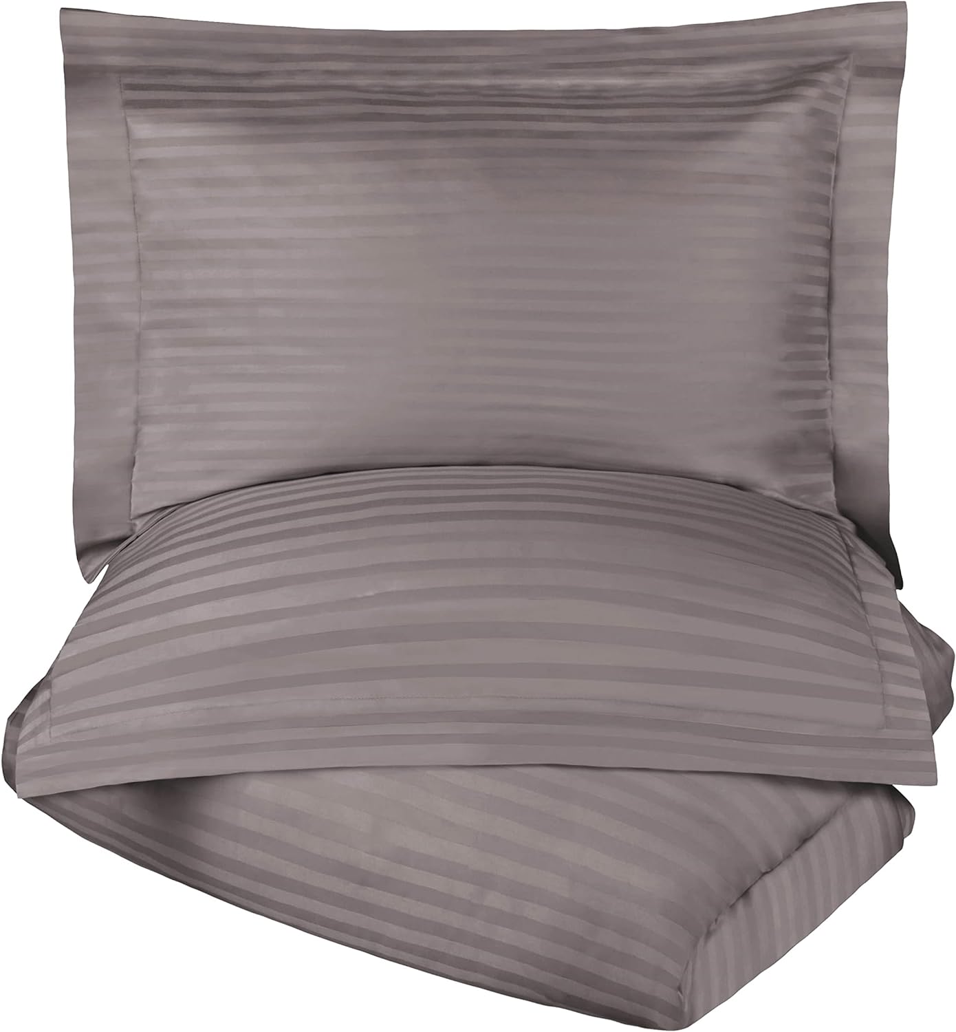 Premium Egyptian Cotton 300 Thread Count Duvet Cover Set - Soft Luxury Bedding for Master Bedroom & Guest Room (Queen/King Size) | Breathable & Wrinkle-Resistant for All-Season Comfort
