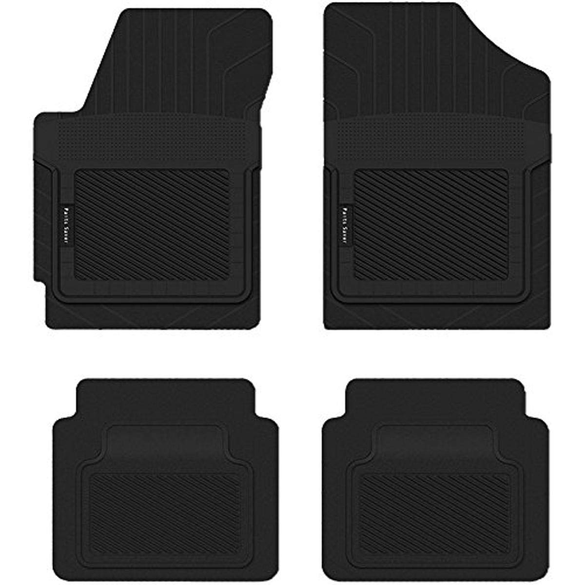 Premium Custom Fit All-Weather Floor Mats for BMW 328d xDrive 2016 - Heavy Duty Front & Rear Seat Protection (4PC, Black) - Perfect for Daily Commutes, Road Trips & Winter Driving