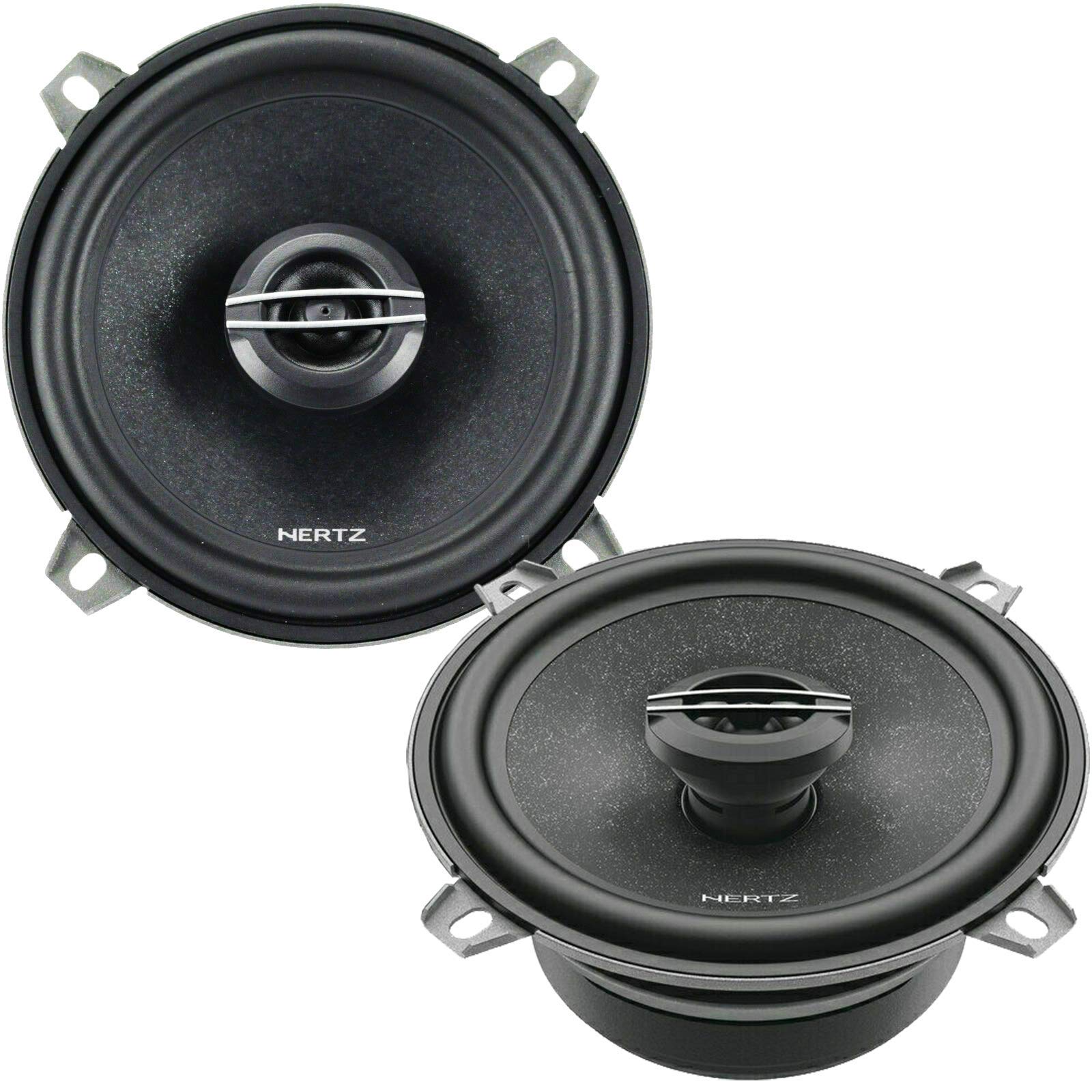 Hertz Cento CX130 5.25 Inch 150W 2-Way Coaxial Car Speakers with Universal Grilles - Premium Sound for Cars, Trucks & SUVs - Perfect for Upgrading Factory Audio System