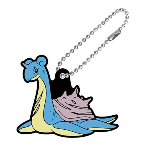 Pokemon Rubber Mascot Vol. 27 - Bandai 2 Inch Keychain - Cute Collectible Figure for Backpacks, Keys & Gifts | Official Pokemon Merchandise