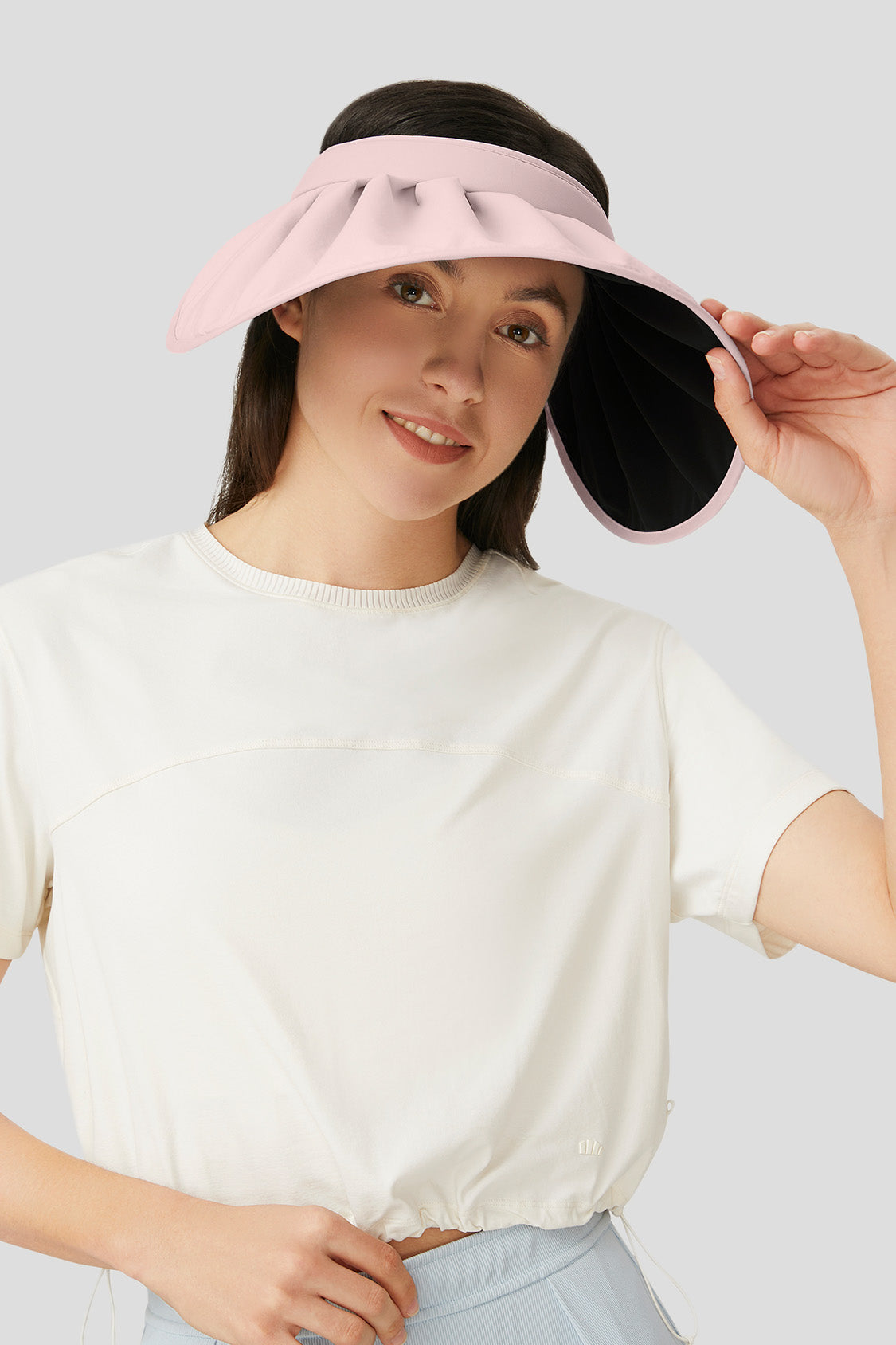 Yuni Women's UPF50+ Sun Hat - Wide Brim Shell Beach Hat for Summer Outdoor Activities, Travel, and Gardening
