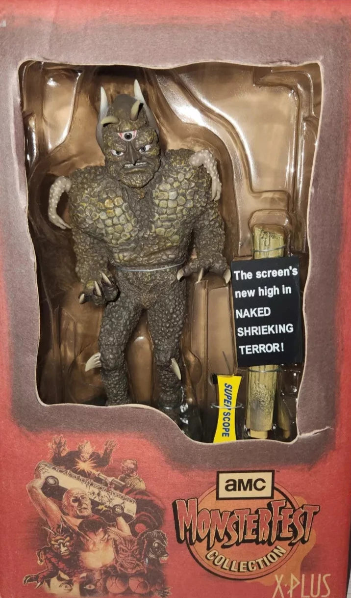 X Plus Monsterfest Collection - 3 Eyes Mutant (Marty) Action Figure | Rare Horror Collectible for Display & Gifts