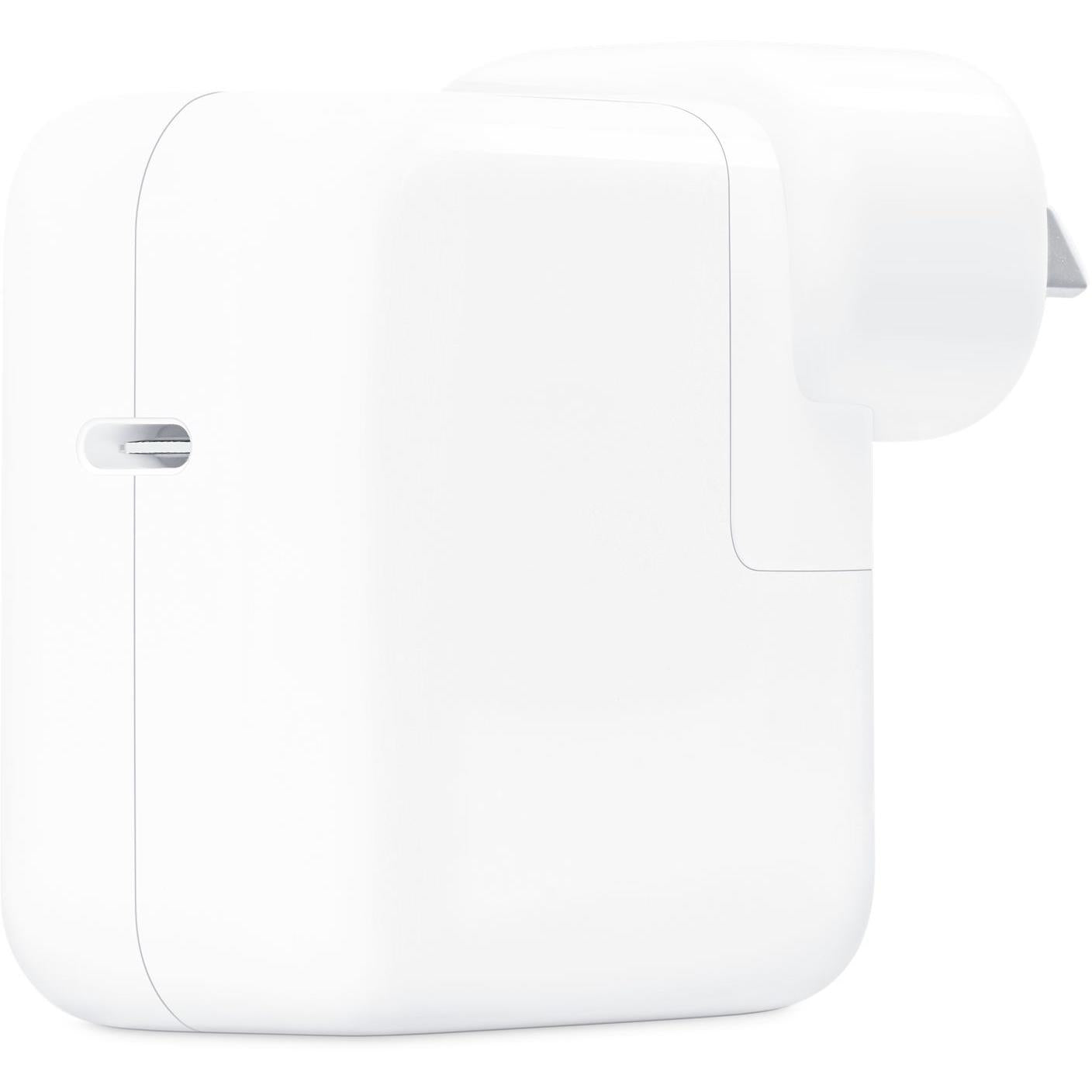 Original Apple 30W USB-C Power Adapter Fast Charger for iPhone 14/13/12/11, iPad Pro/Air, MacBook Air - Compact & Portable Wall Charger for Home, Office & Travel