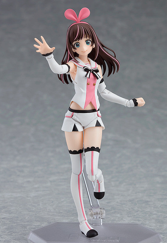 Figma #411 Kizuna Ai A.I. Channel Anime Action Figure - Collectible Virtual YouTuber Model for Display & Cosplay Enthusiasts