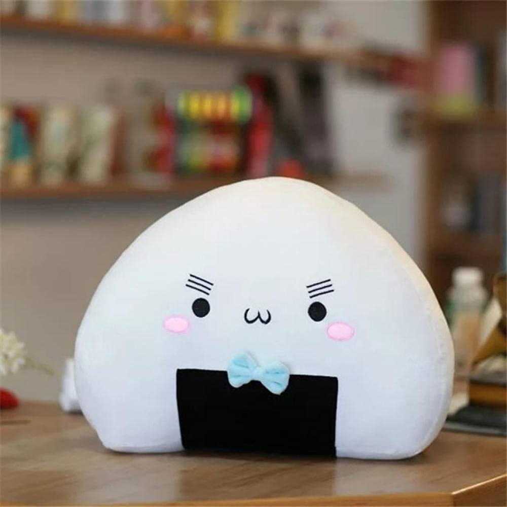 ATBXXN 36Cm Adorable Plush Mini Rice Ball Pillow - Kawaii Soft Sushi Cushion, Stuffed Animal Toy for Kids & Adults - Perfect for Home Decor, Anime Lover Gift & Cozy Nap Companion