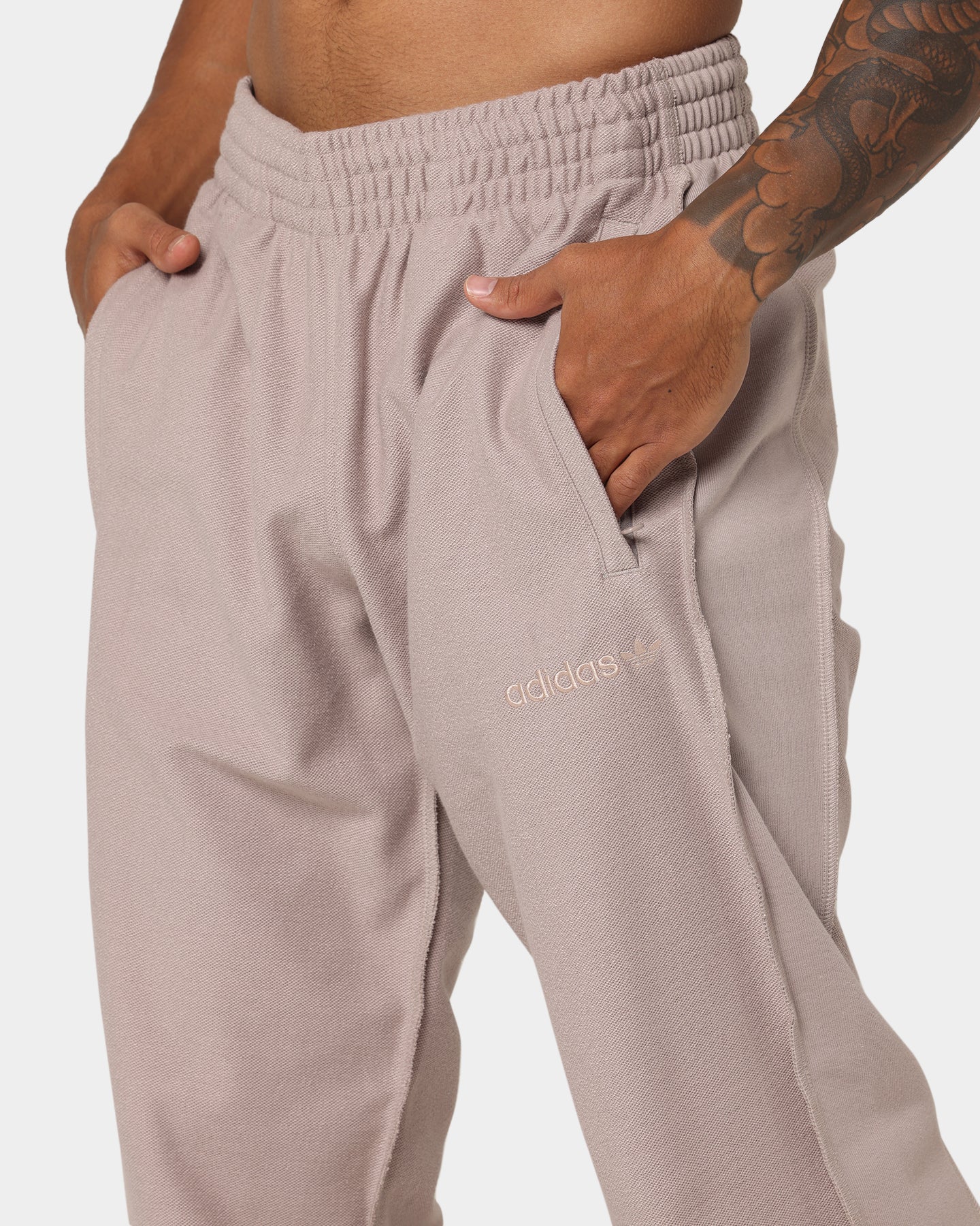 Adidas Loopback Sweatpants for Men - Vapor Grey Joggers with Elastic Waistband | Comfortable Lounge Pants for Gym, Running & Casual Wear
