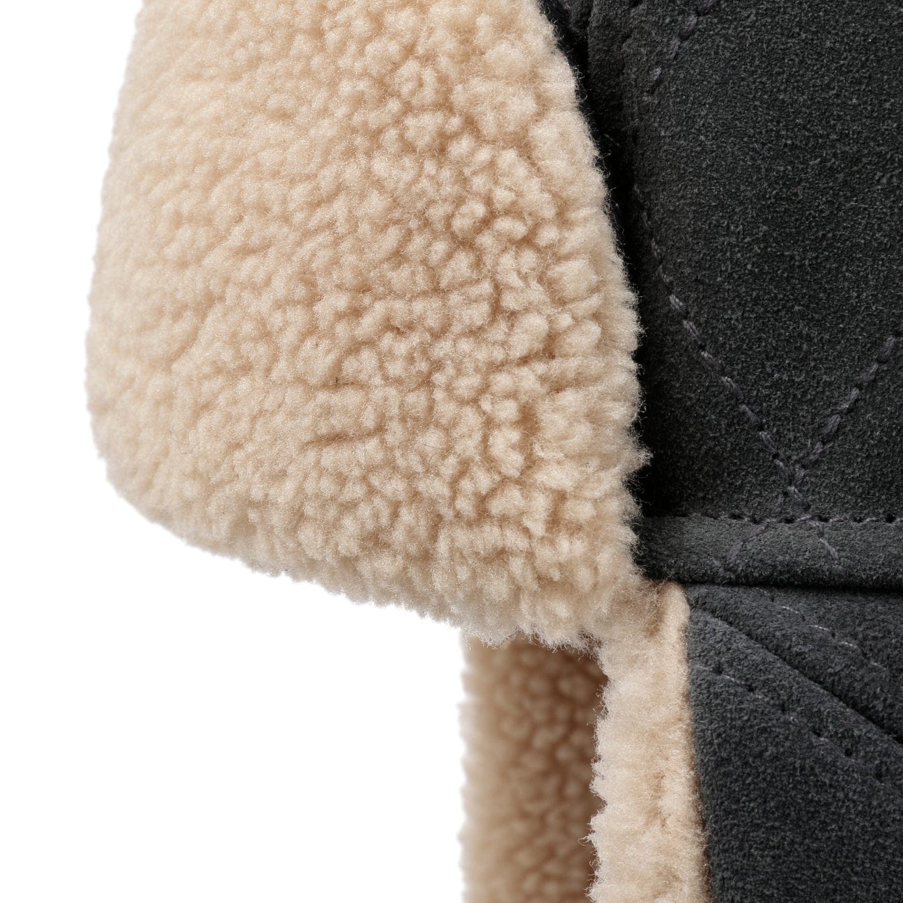 Stetson Calf Split Trapper Hat - Warm Winter Fur Hat for Men & Women - Perfect for Hunting, Skiing, and Outdoor Adventures