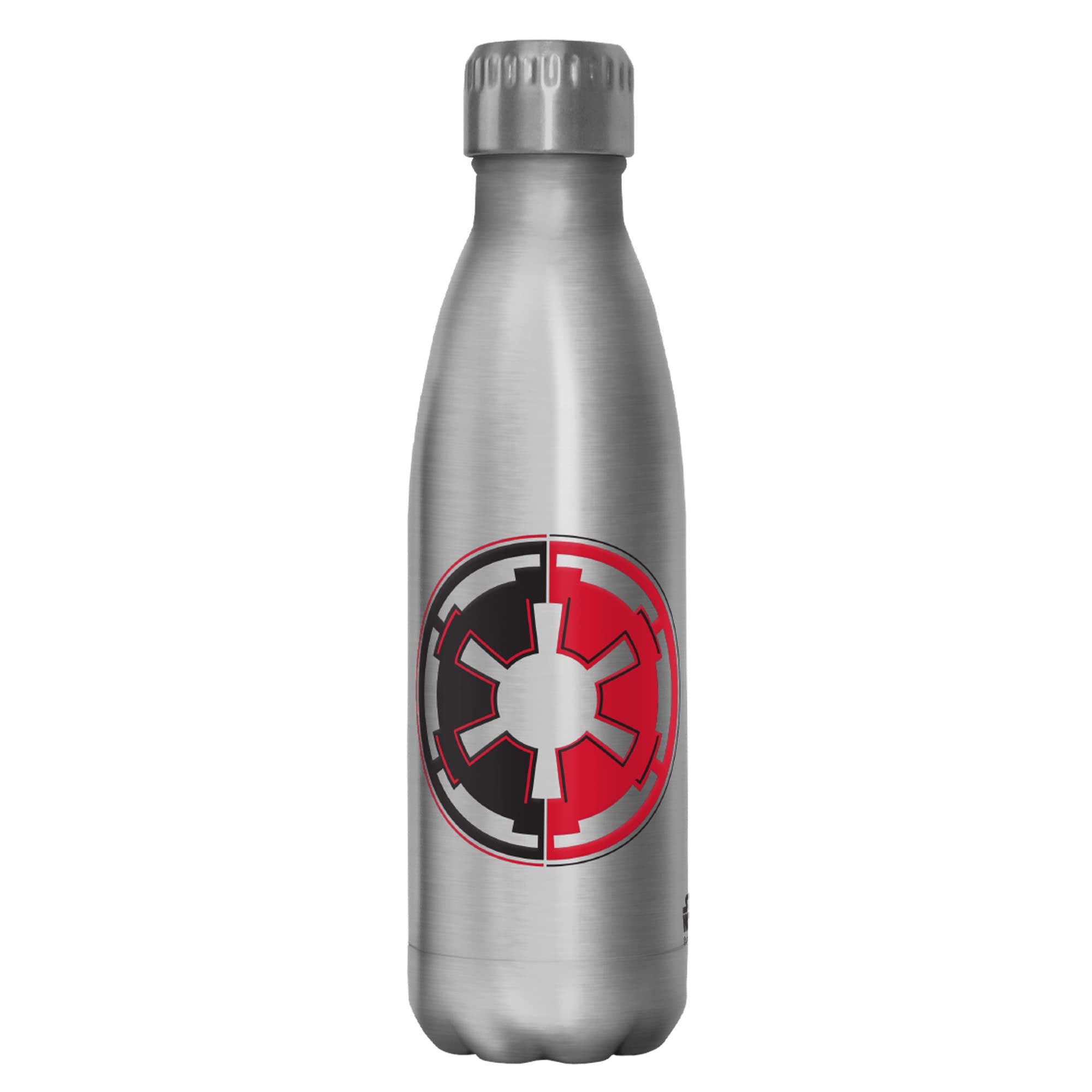 Star Wars Empire Logo Stainless Steel Water Bottle - 20oz Insulated Thermos for Hot & Cold Drinks - Perfect for Gym, Hiking, Office & School - Red & Black Design