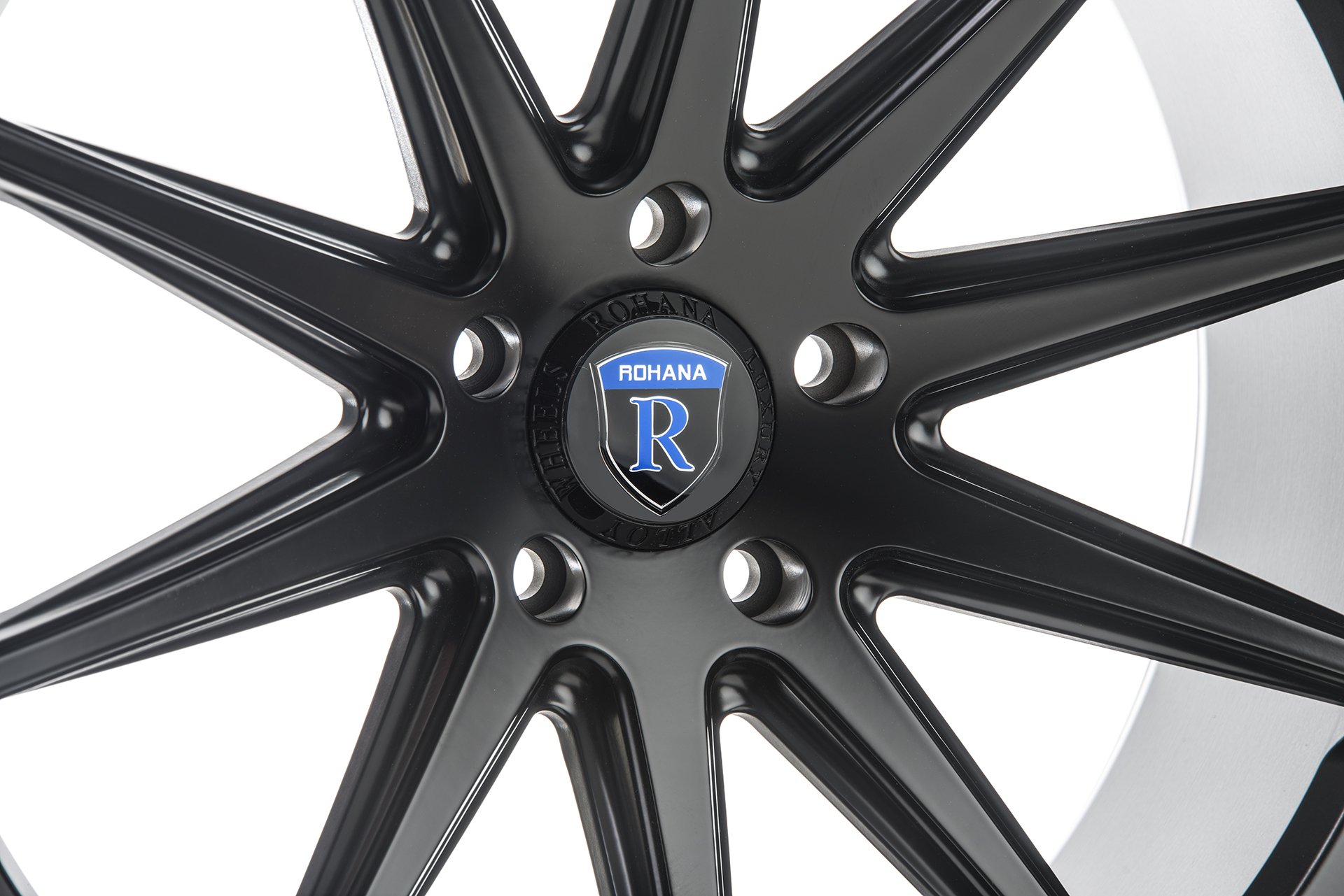 Rohana RC10 Black Alloy Wheels 20x10