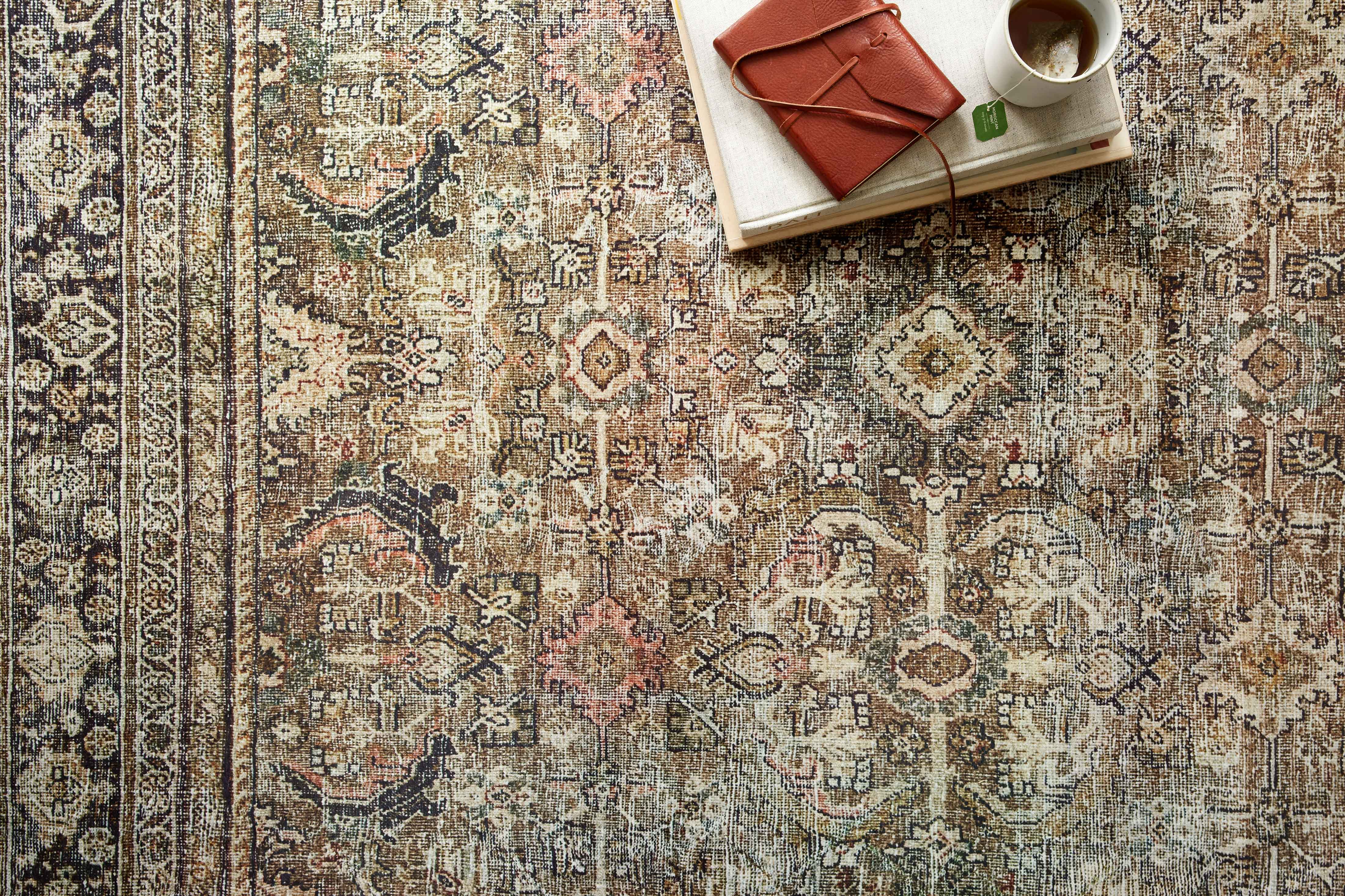 Loloi II Layla Area Rug - Olive & Charcoal Modern Design - Perfect for Living Room, Bedroom, or Office Decor
