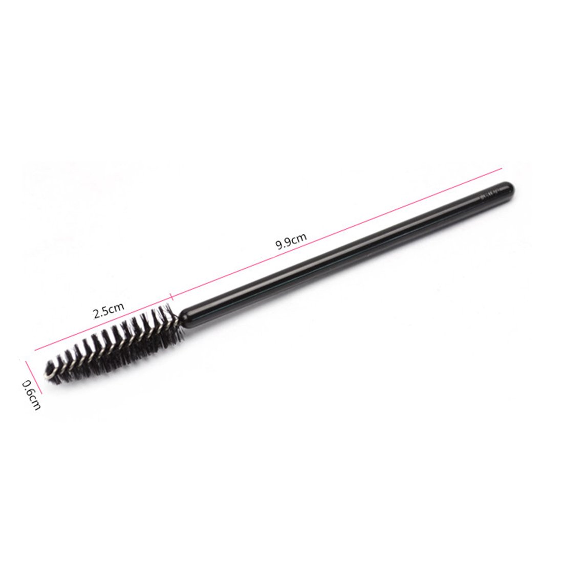 100pcs Disposable Eyelash Brushes - Microbrushing Mascara Applicators for Natural Lash Extensions - Professional Makeup Tools for Salons & Home Use - Perfect for Lash Artists, DIY Beauty & Travel Kits (100 Count)