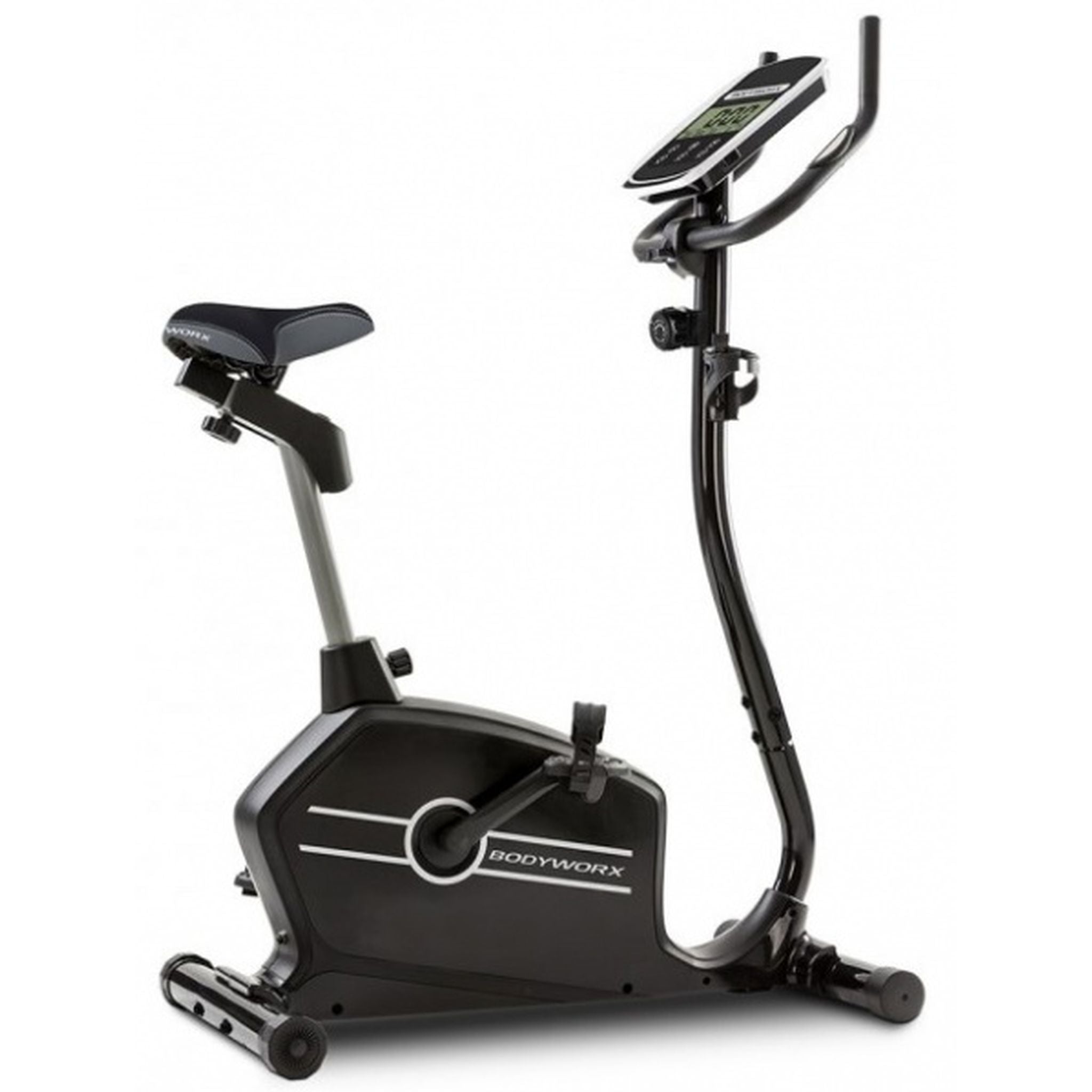 Bodyworx ABX250M Exercise Bike for Home Gym - Indoor Cycling Bike with Adjustable Resistance & LCD Display - Perfect for Cardio Workouts & Weight Loss