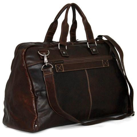 Jack Georges Voyager Large Convertible Valet Bag - Premium Leather Travel Organizer for Men - Perfect for Business Trips, Gym & Weekend Getaways