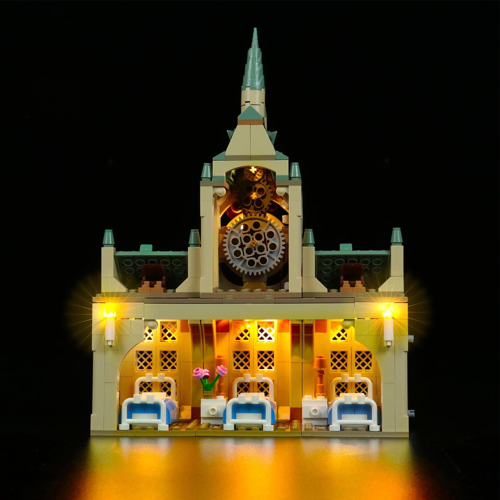 Best Light Kit for LEGO Harry Potter Hogwarts Hospital Wing 76398 - DIY Lighting Set for LEGO Buildings - Perfect for Display & Nighttime Play