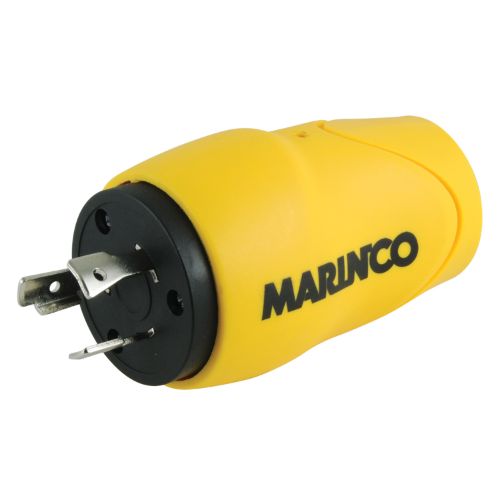 ShorePower Straight Adapter - 125V Male to 125V Female RV Power Cord Converter for Camping, Boating & Outdoor Use